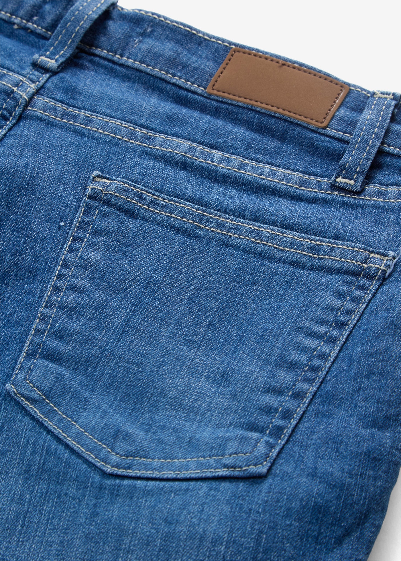 bonprix Bermuda  Coupe regular fit, en coton, polyester et élasthanne