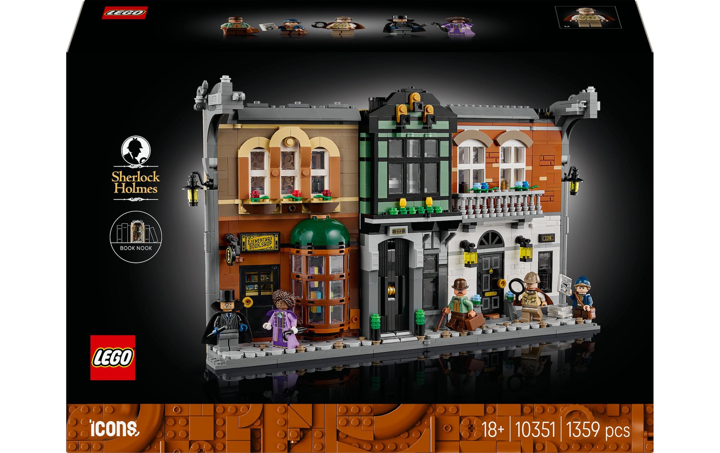 LEGO® Konstruktionsspielsteine »Icons Sherlock Holmes 10351«