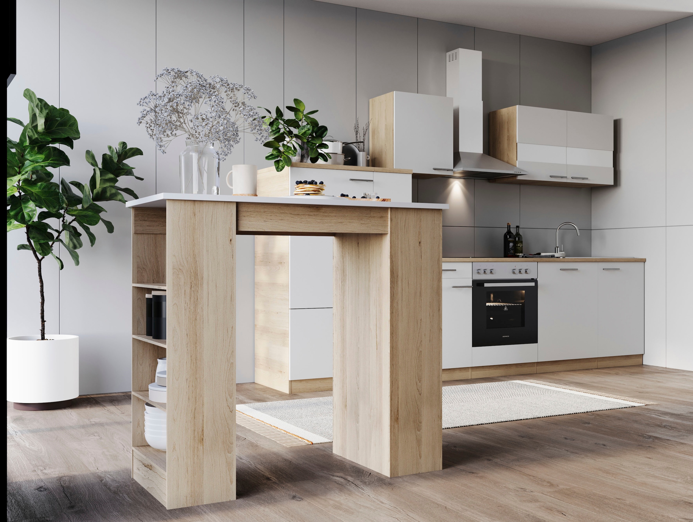 RESPEKTA Bartisch »Merle« Breite 103 cm, Belastbarkeit bis zu 40 kg