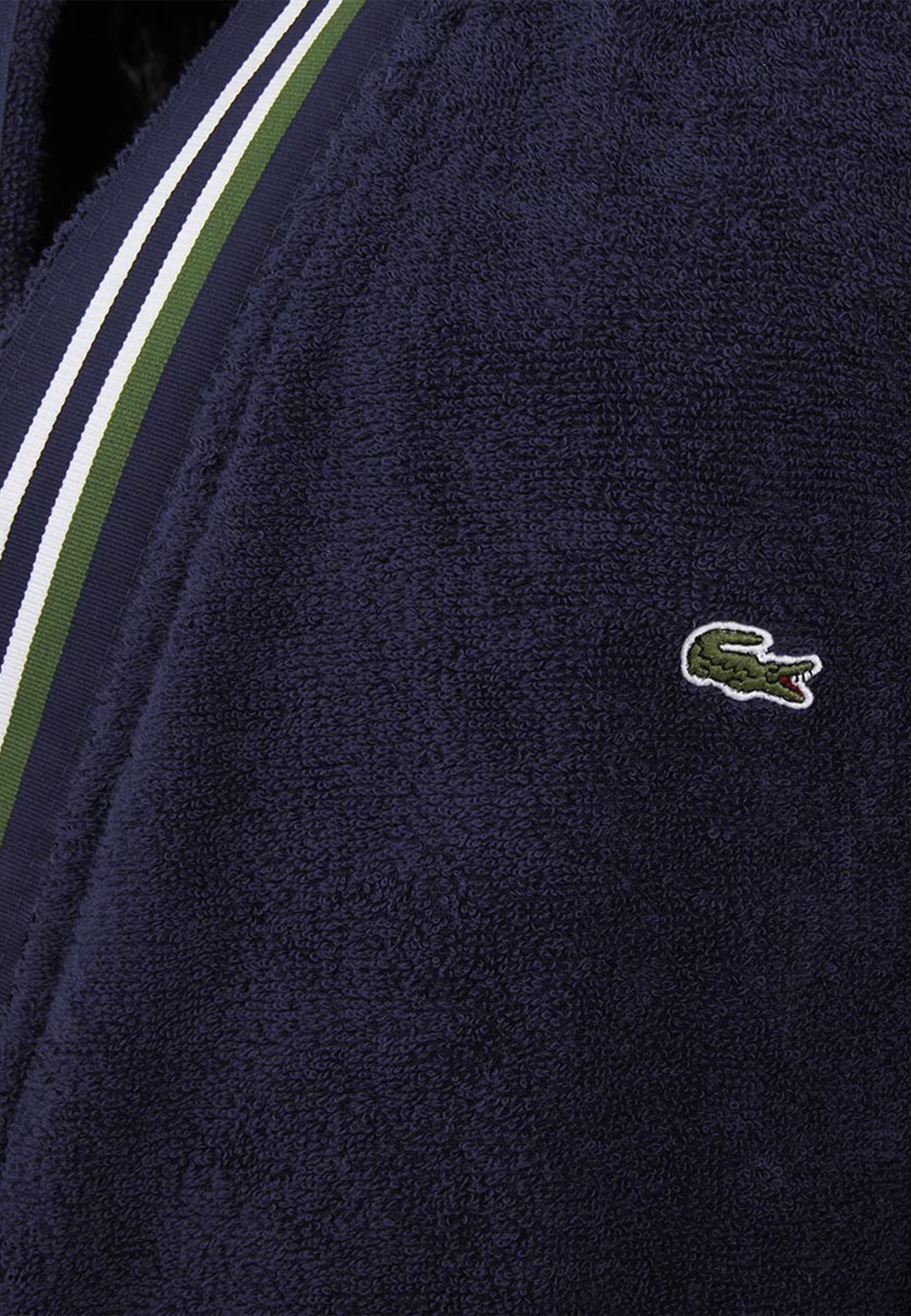 Lacoste Bademantel »LCLUB« 1 Stk. mit Label-Applikationen