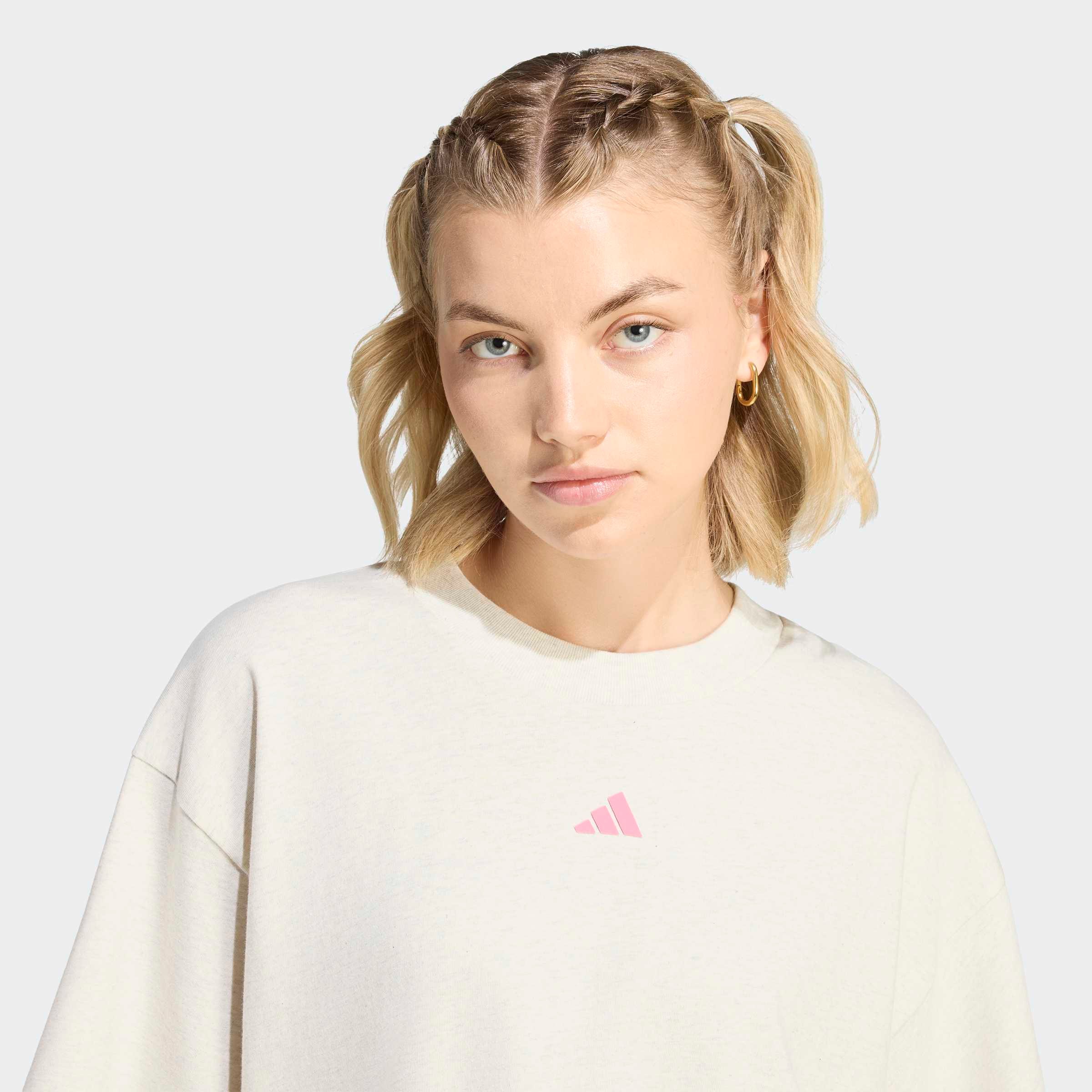 adidas Sportswear T-Shirt »3 STRIPES STUDIO BOYFRIEND« Print T-Shirt, locker geschnitten