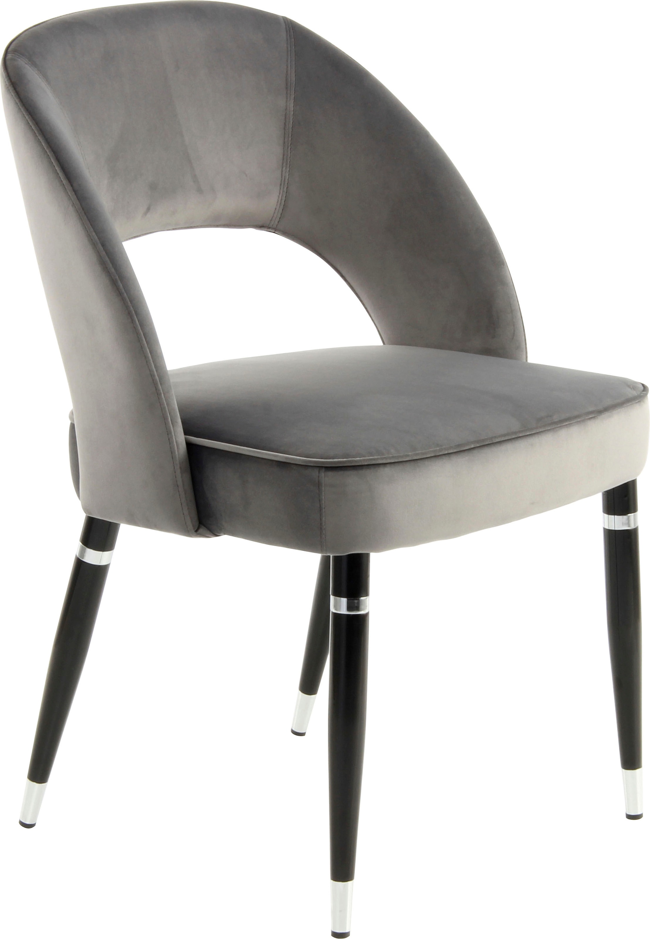 Kayoom Chaise rembourrée »Stuhl Courtney 525 2er-Set, 2er-Set Stühle, komfortables Sitzgefühl« (Set) 2 cuissamtweicher Bezug, modern, weicher Stoffbezug