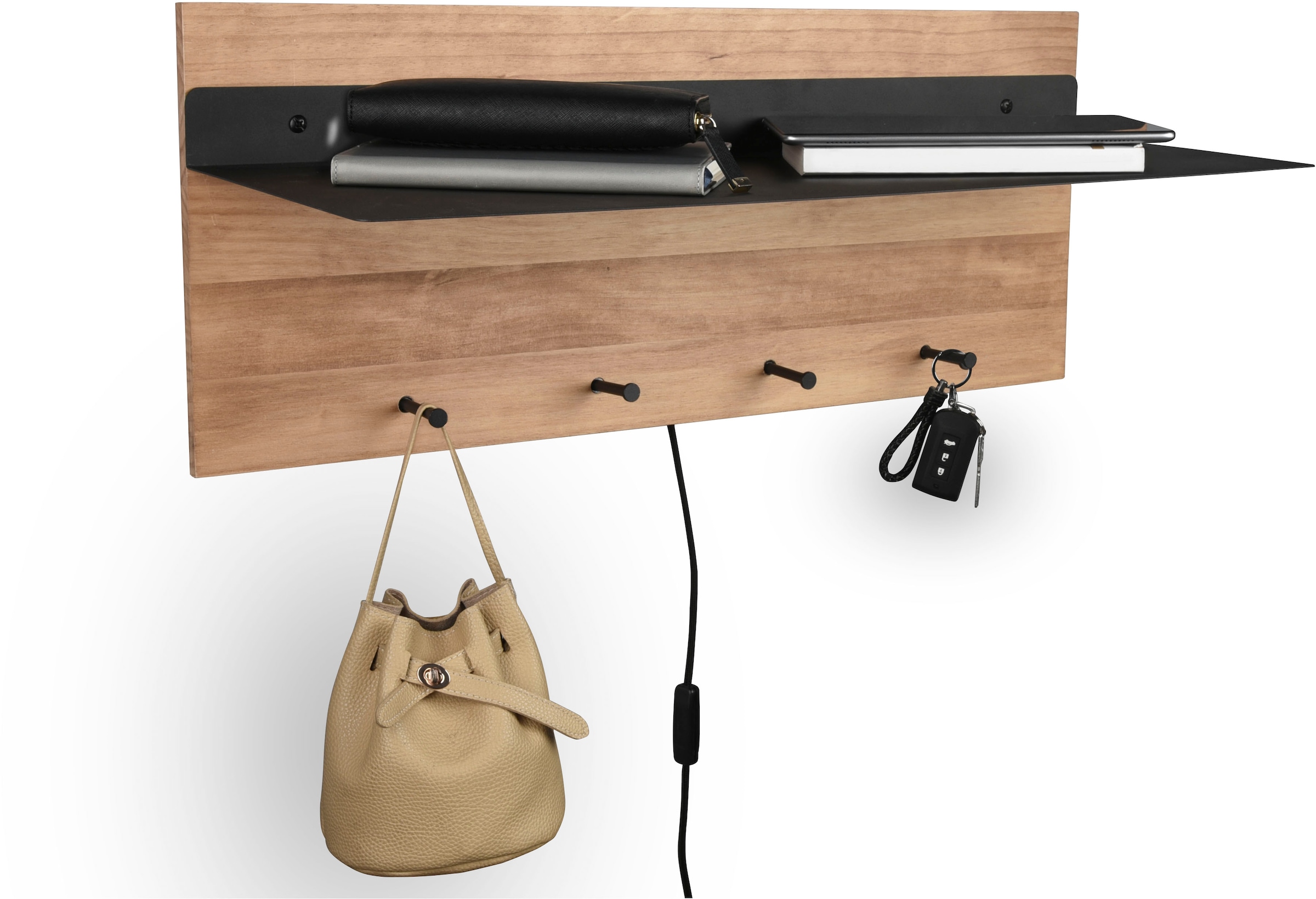 MIRRORS AND MORE Wandgarderobe »Samantha« 1 Stk. tlg.