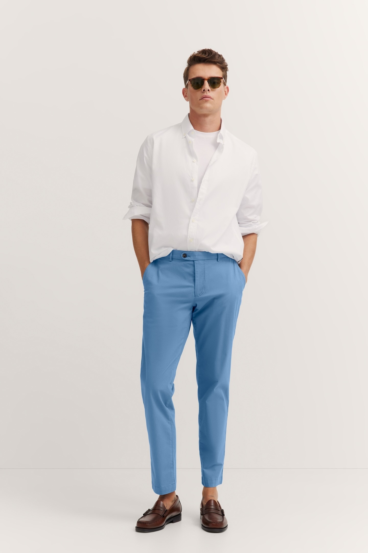 bugatti Chinohose  mit praktischen Gürtelschlaufen