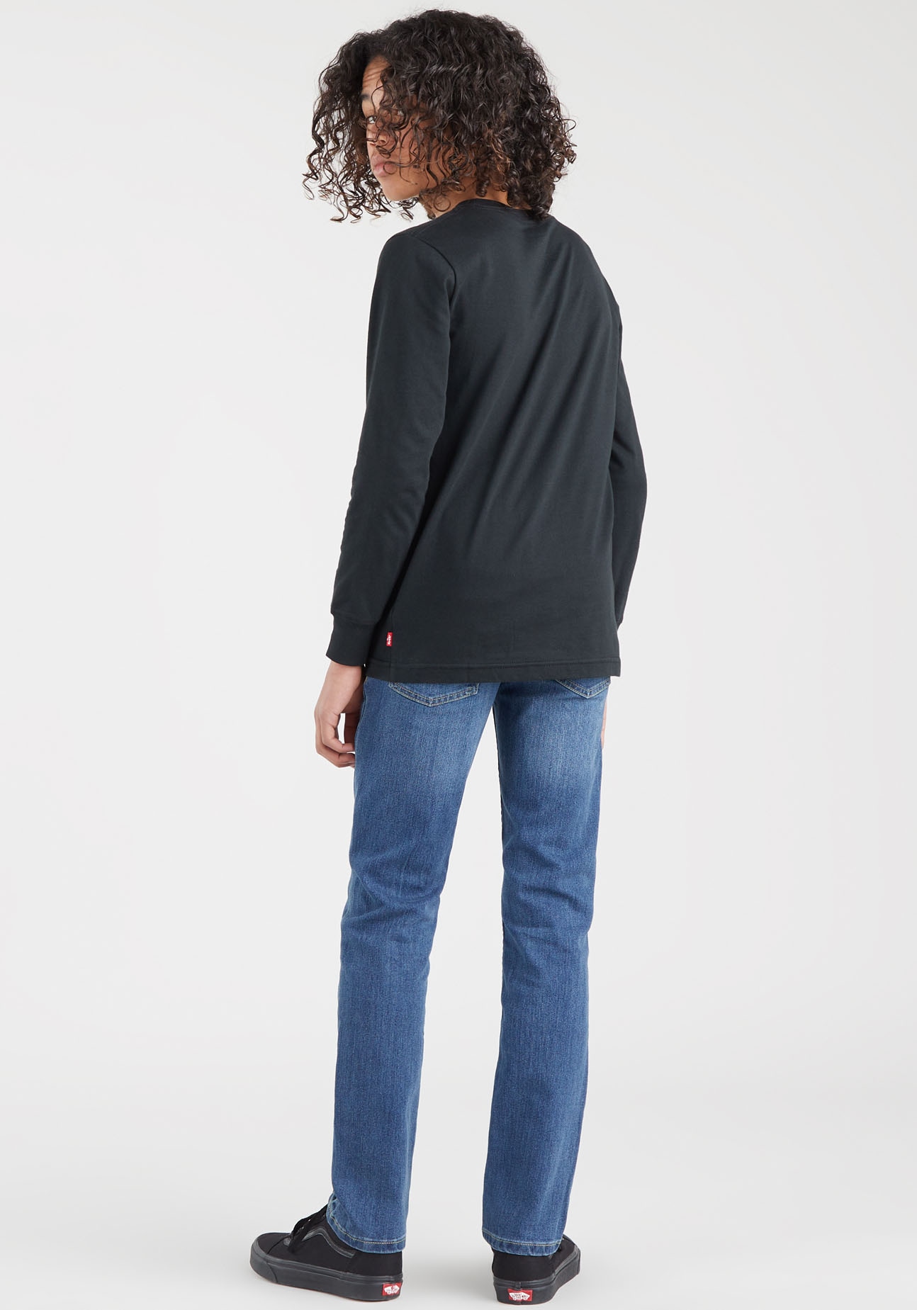 Levi's® Kids T-shirt à manches longues »L/S BATWING TEE« mit Logo Print for BOYS
