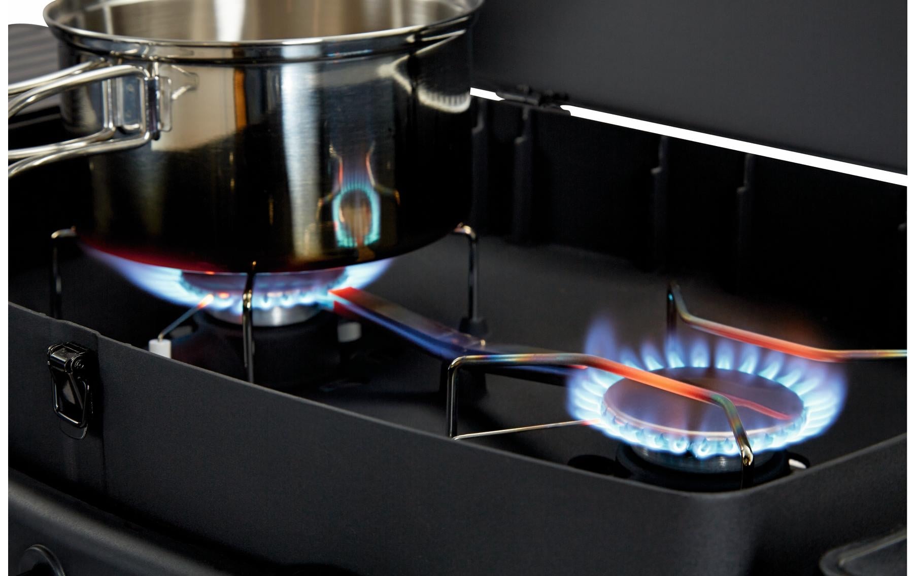 Enders® Barbecue à gaz »Urban« Mobiler Gasgrill mit 2-Brenner für Grillen, Kochen und Backen