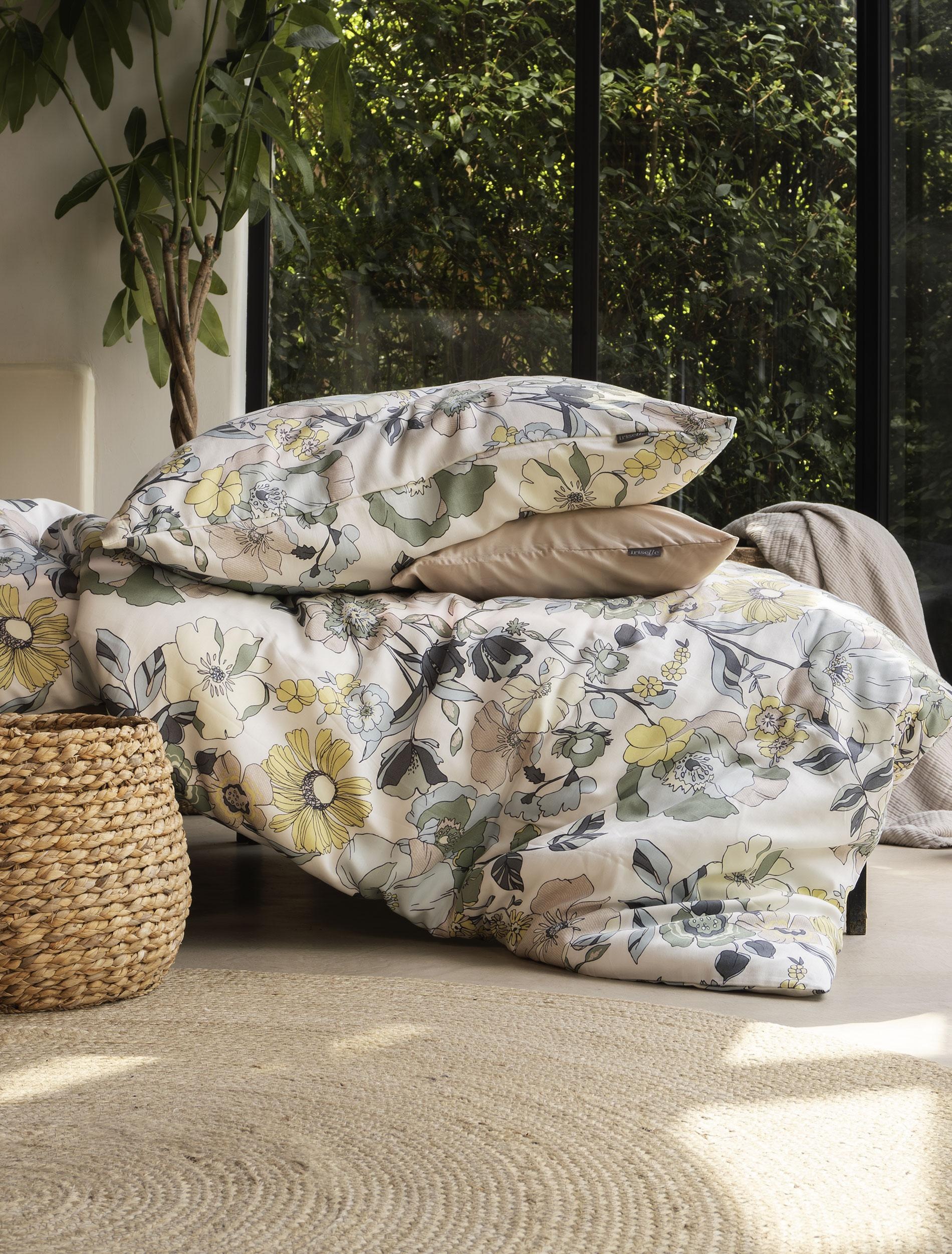Irisette Linge de lit »Wave 8623« 2 cuis confortable et respirant, qualité toutes saisons