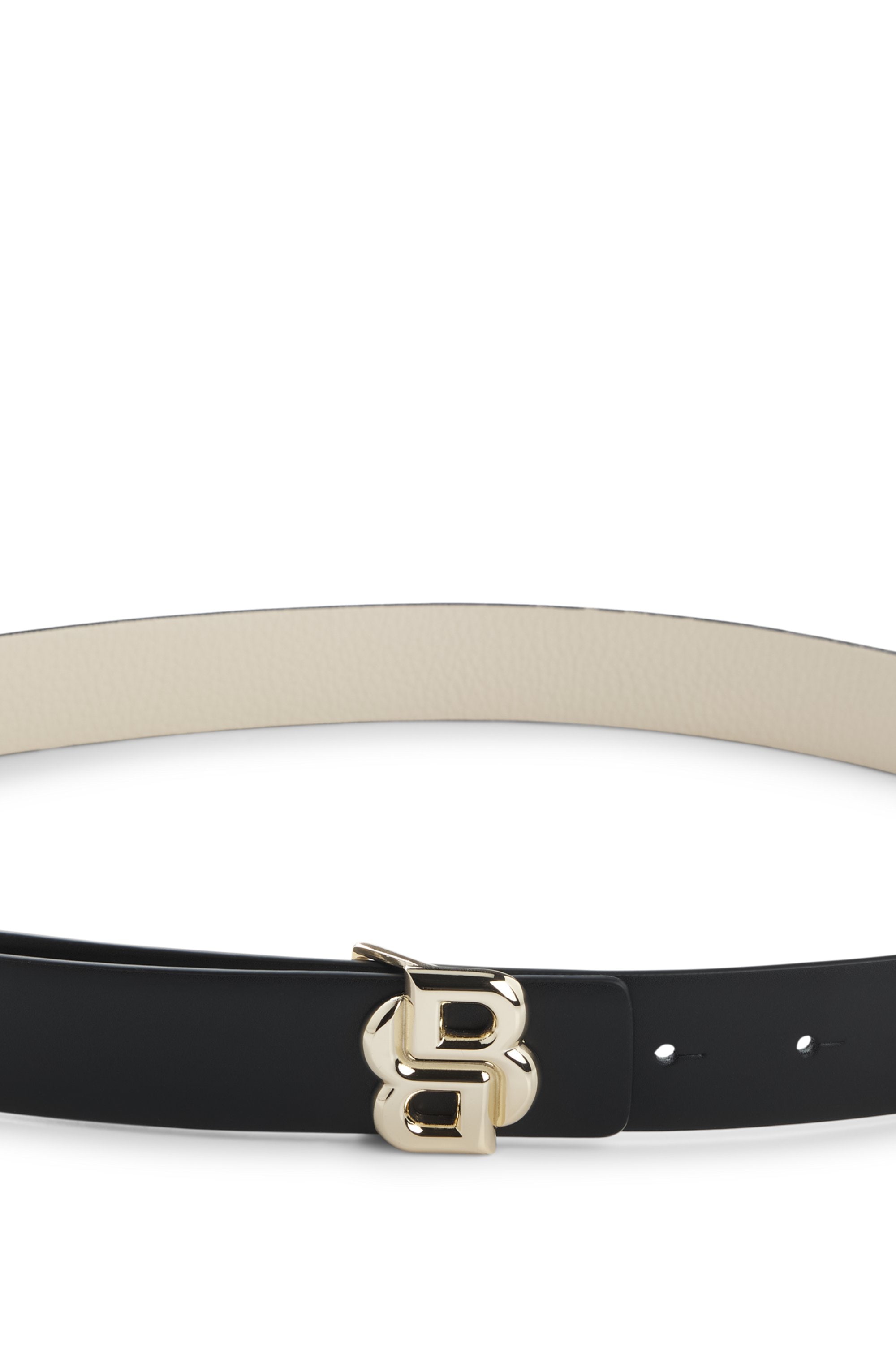 BOSS Ceinture en cuir »Icon-G Sr30« mit Double-B-Monogramm