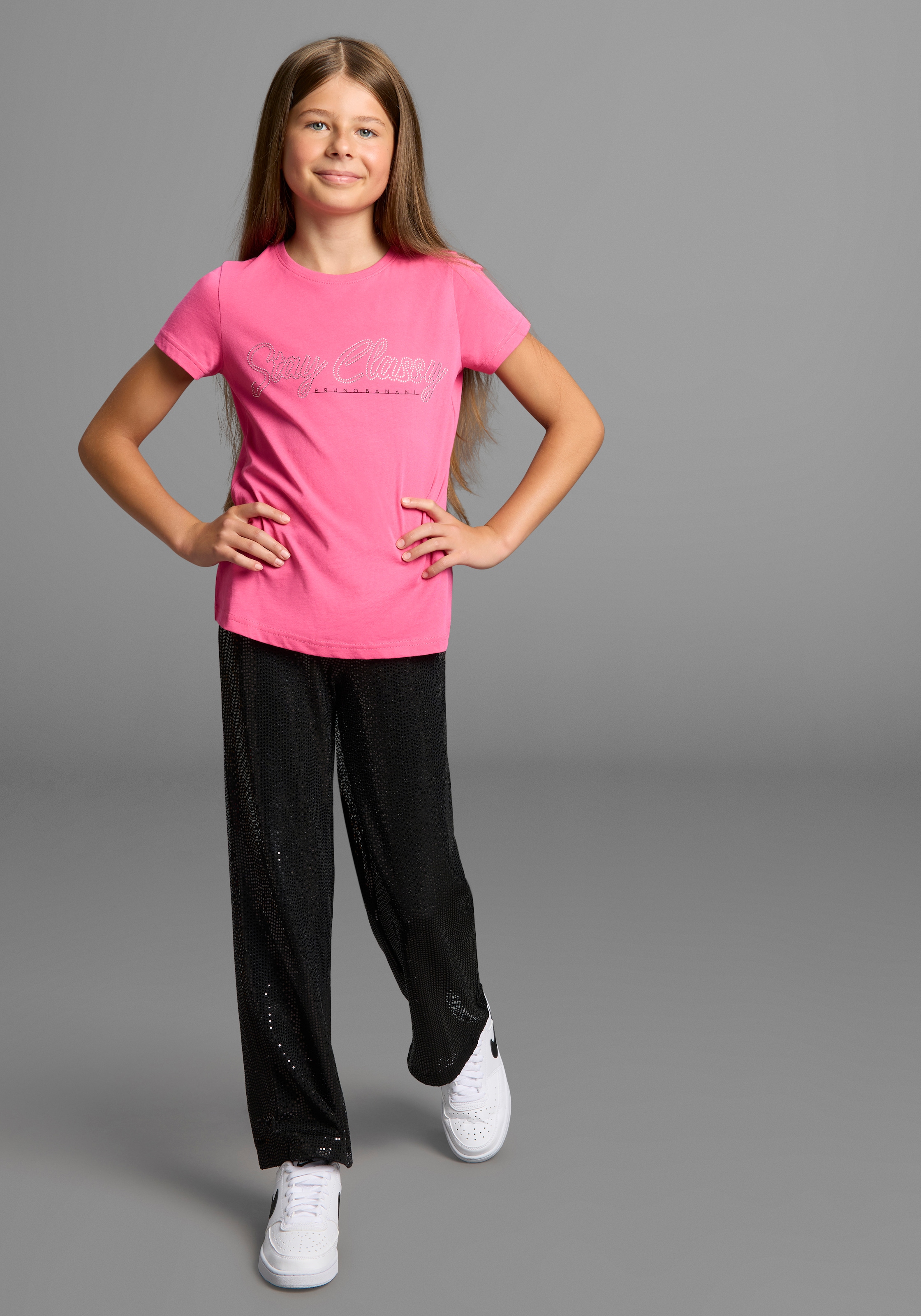 Bruno Banani Schlupfhose »Weite Hose mit Glitzer«  NEUHEIT: BRUNO BANANI für TEENS! Weite Pailletten-Hose