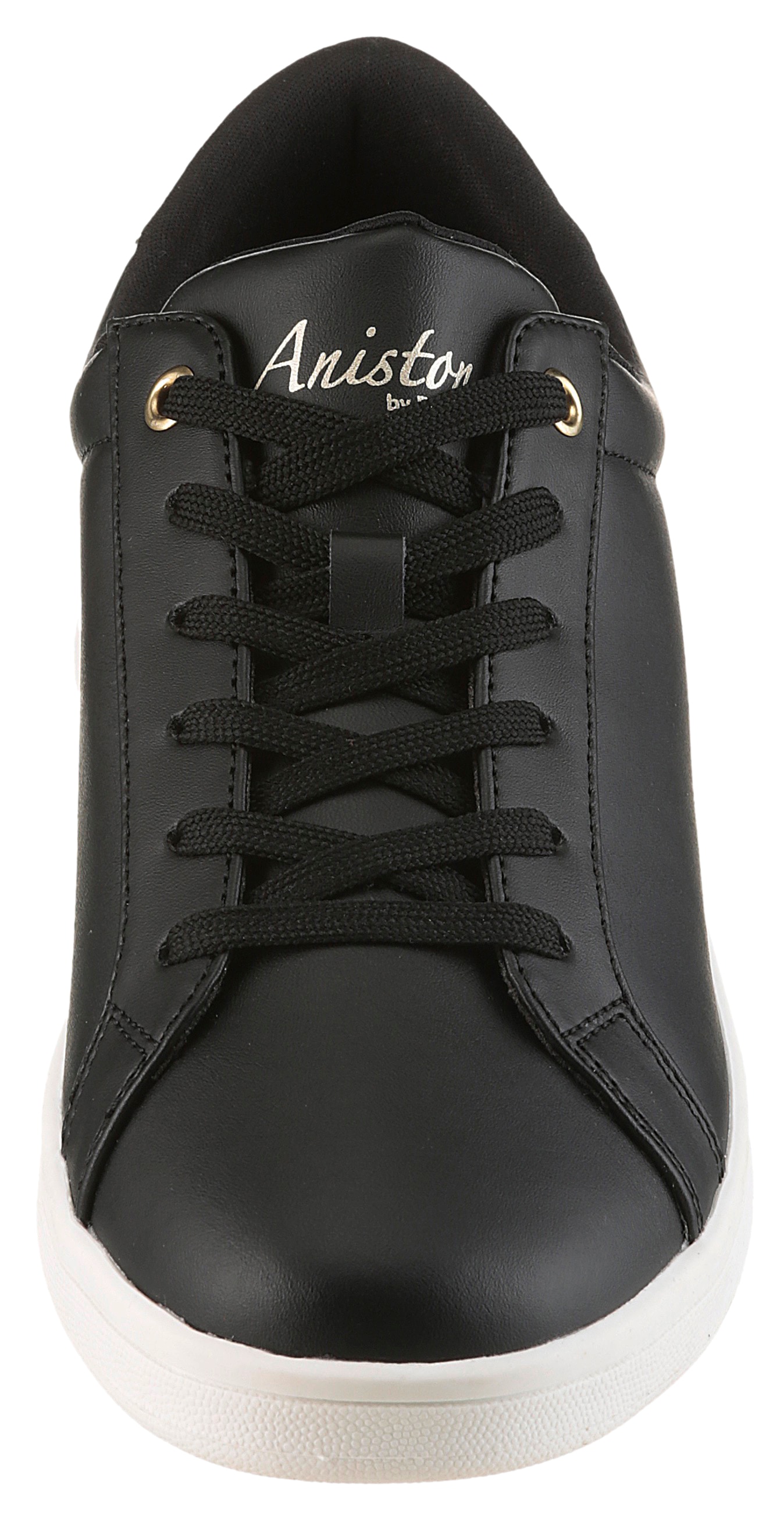 Aniston SHOES Sneaker  Schnürschuh, Freizeitschuh mit Metallic-Akzent - NEUE KOLLEKTION
