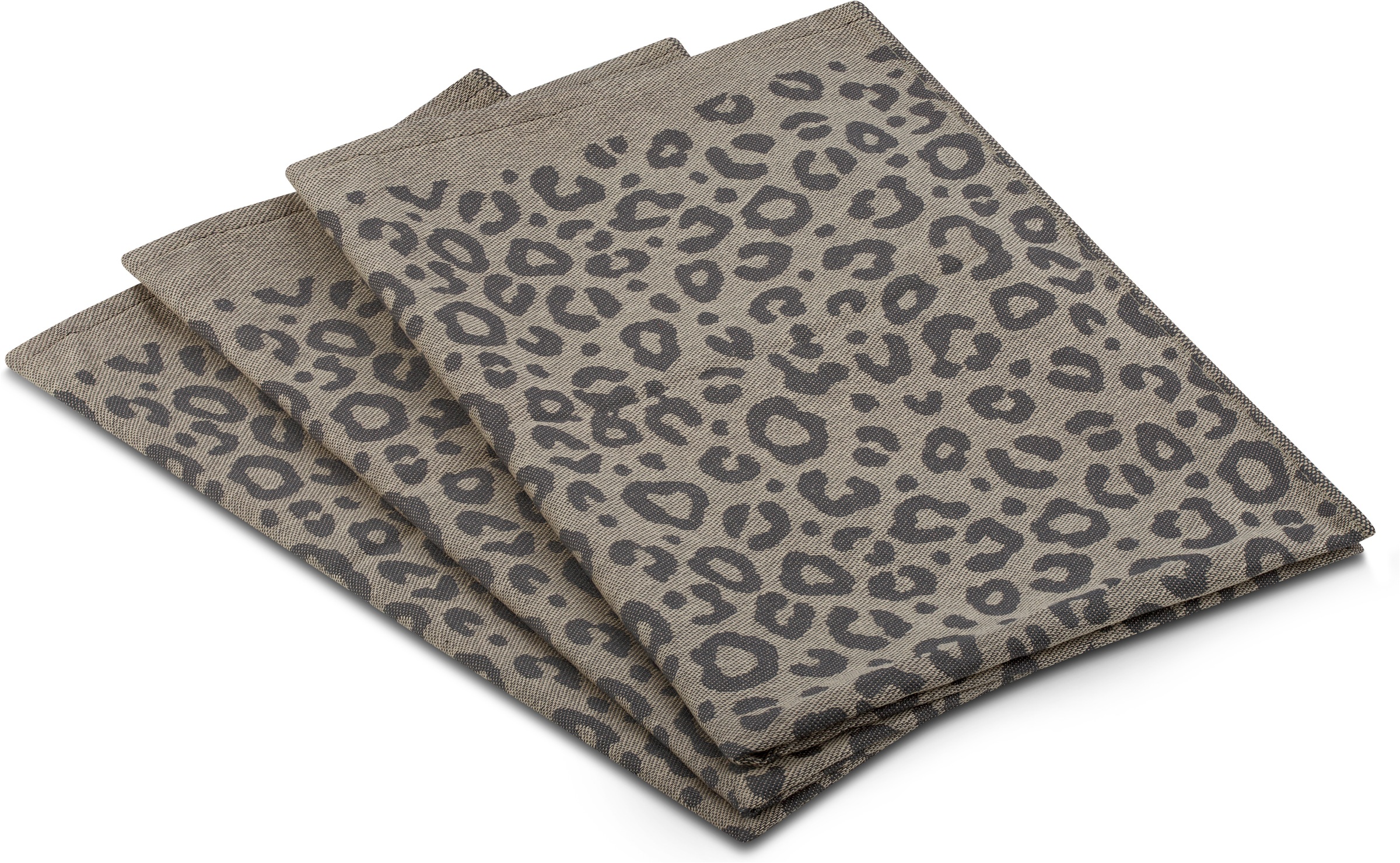 ROSS Chiffon à vaisselle »Leo-Muster 3er-Pack«