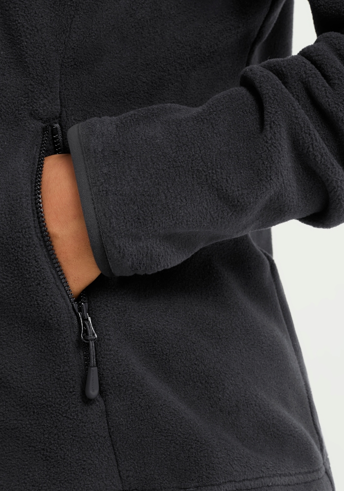 Jack Wolfskin Veste polaire »TAUNUS 200 FZ W« comme couche intermédiaire sportive, pour la randonnée et les loisirs, chauffant