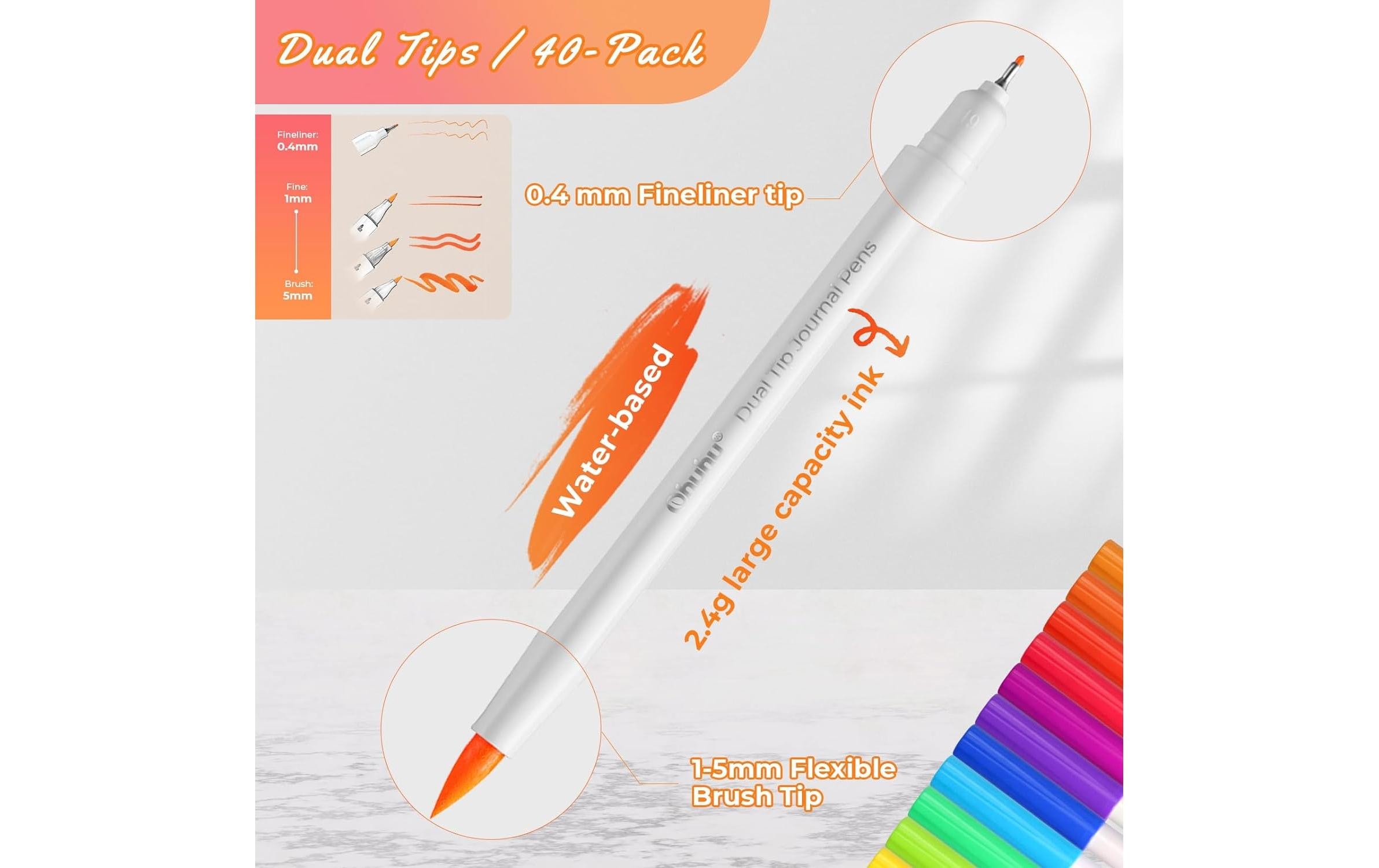   Marqueur »Ohuhu für Tagebuch (40 Stk.)«