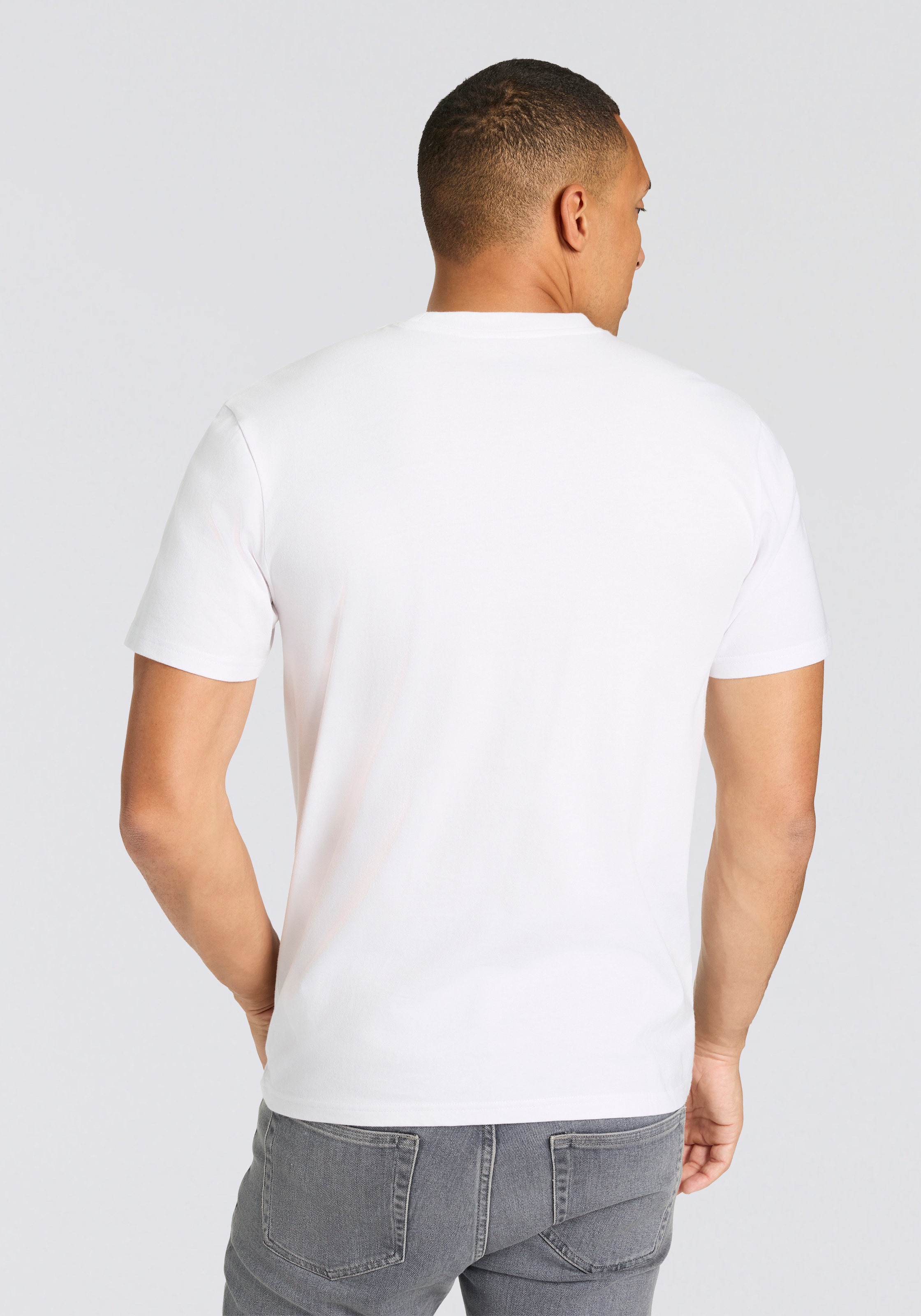 Quiksilver T-Shirt »RUGGED PACK« 2 tlg. Kurzarm, 2er-Pack, aus Baumwolle, auch in grossen Grössen