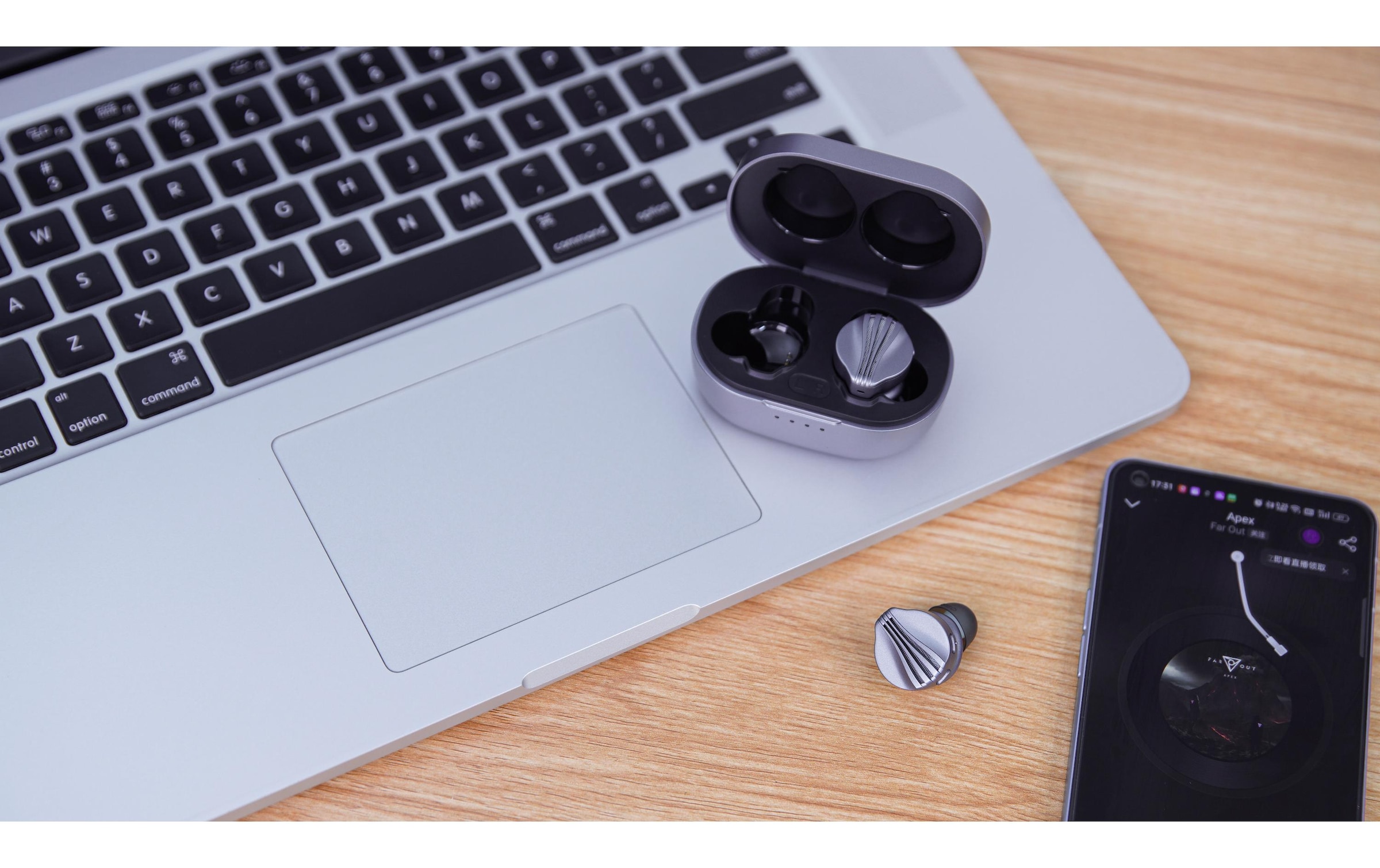   Ecouteurs intra-auriculaires »FiiO FW3 Grau«