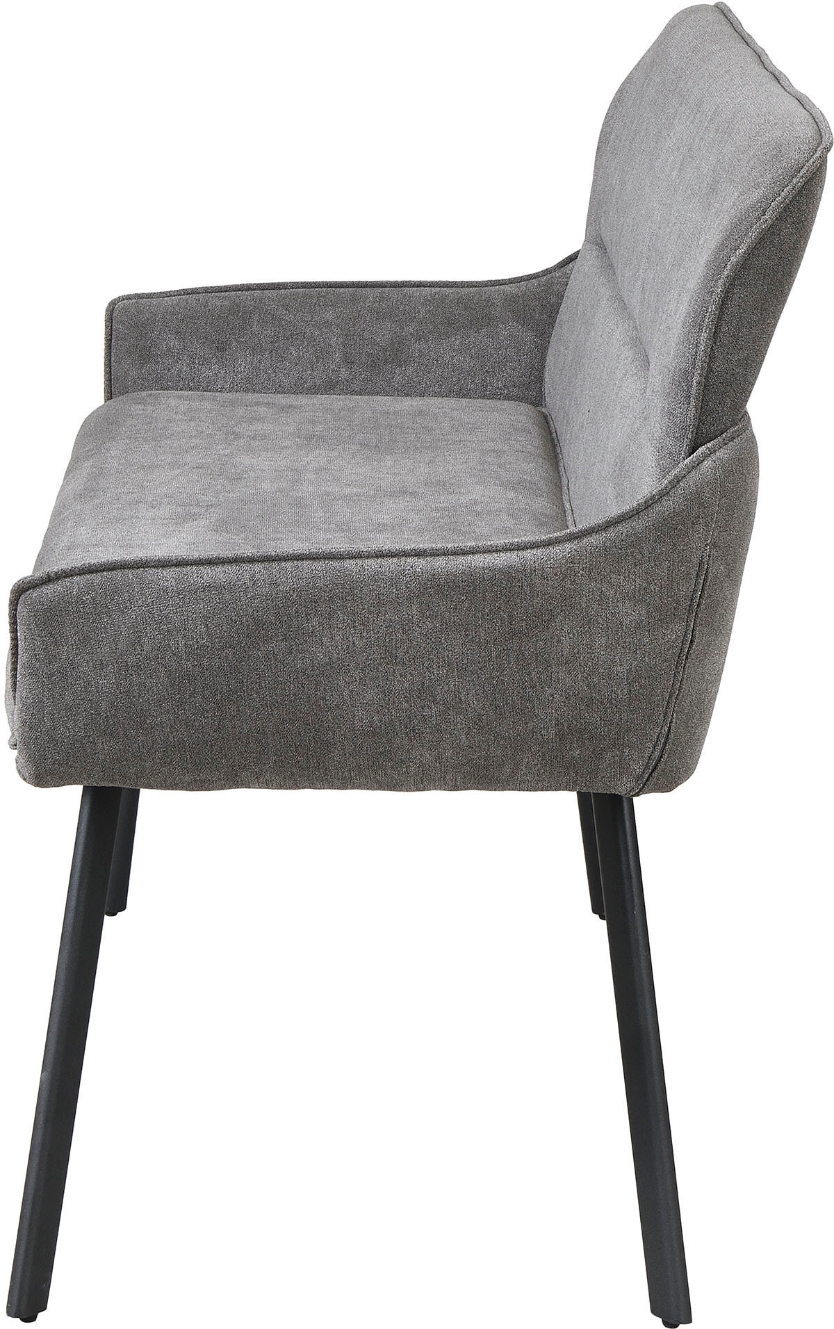 byLIVING Banc »Rico« 1 cuis tlg. gemütliche Esszimmerbank in 140 oder 160cm, hochwertiger Stoffbezug