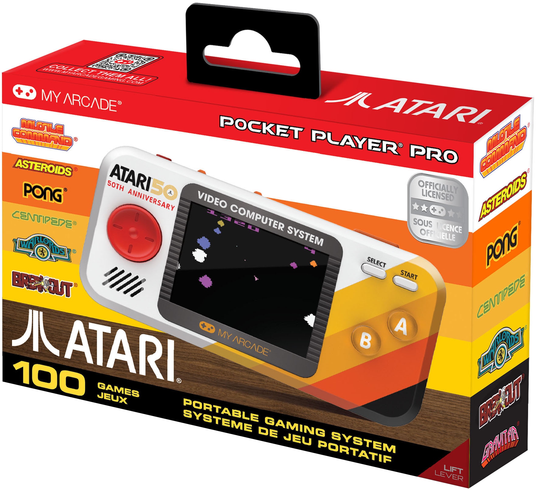 MYARCADE Console rétro »ATARI Pocket Player Pro«