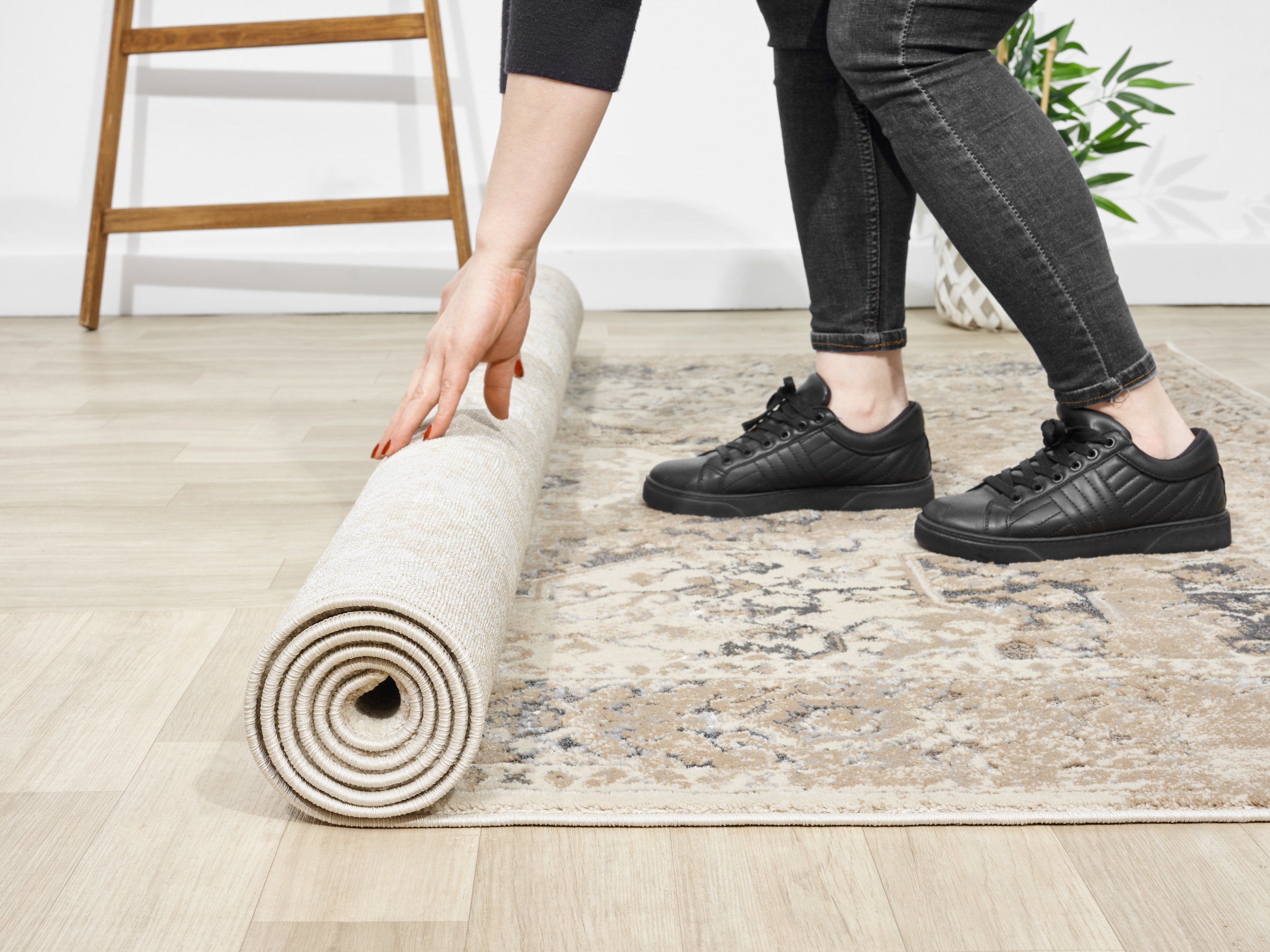 GOODproduct Tapis »Kylan, Hoch-Tief-Struktur, dezenter Glanz« Rectangulaire 9 mm Höhe Schrumpf-Garn-Effekt, im Vintage-Look, dichte Qualität, Wohnzimmer