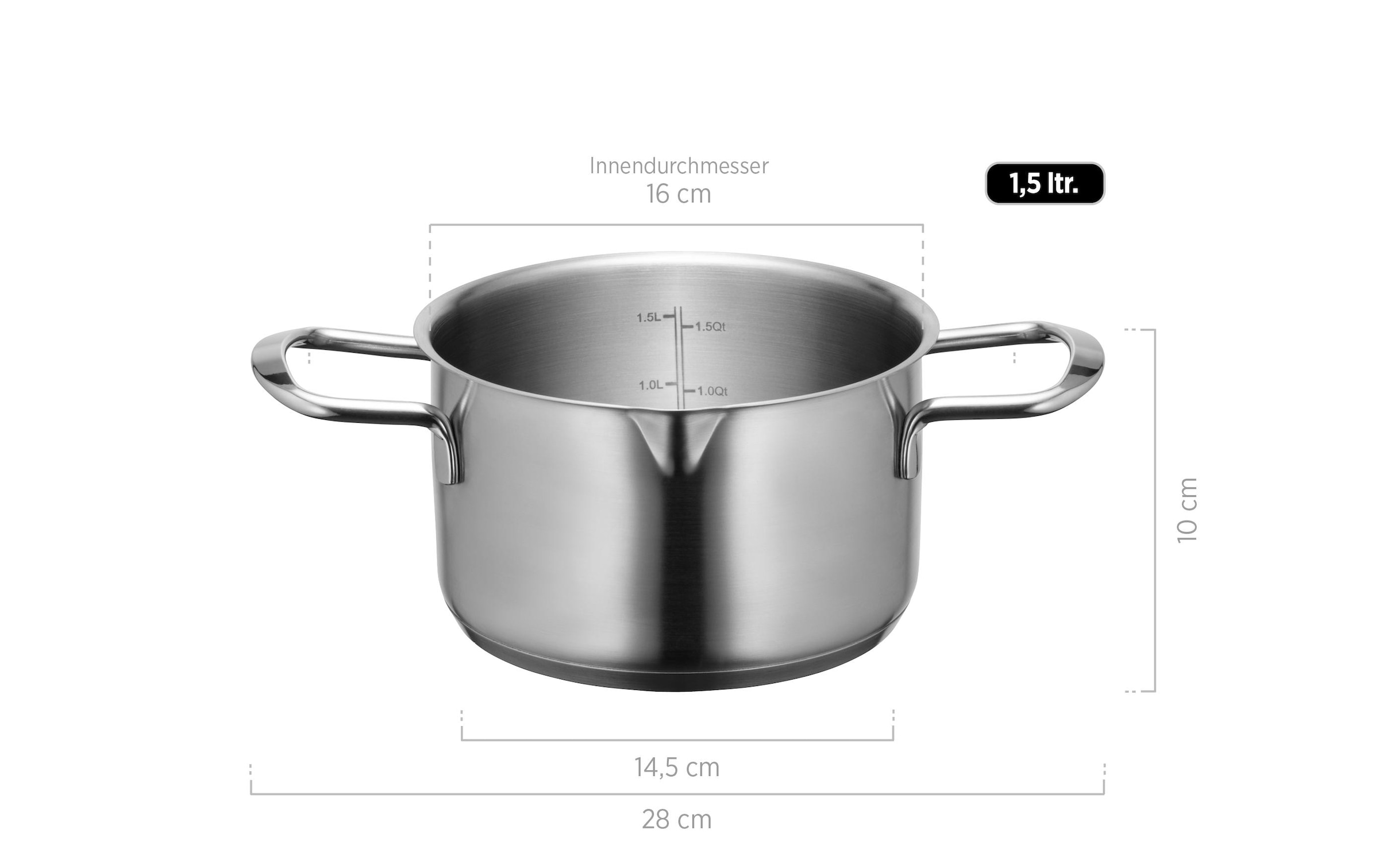 MÄSER Kochtopf »Mäser SANVITO mit Deckel« 2 tlg. tlg.