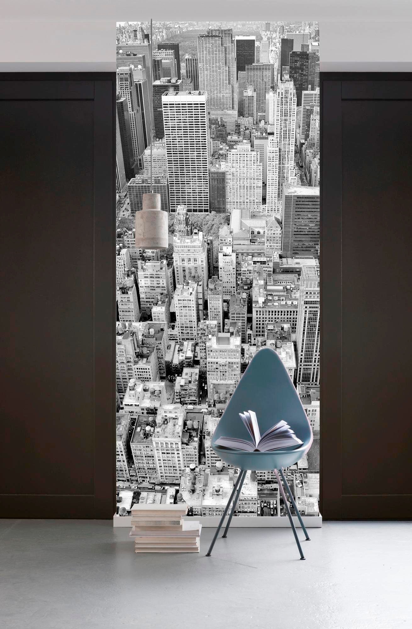 Komar Vliestapete »Digitaldruck Vlies -  Uptown - Grösse 100 x 280 cm« bedruckt glatt Wohnzimmer, Schlafzimmer