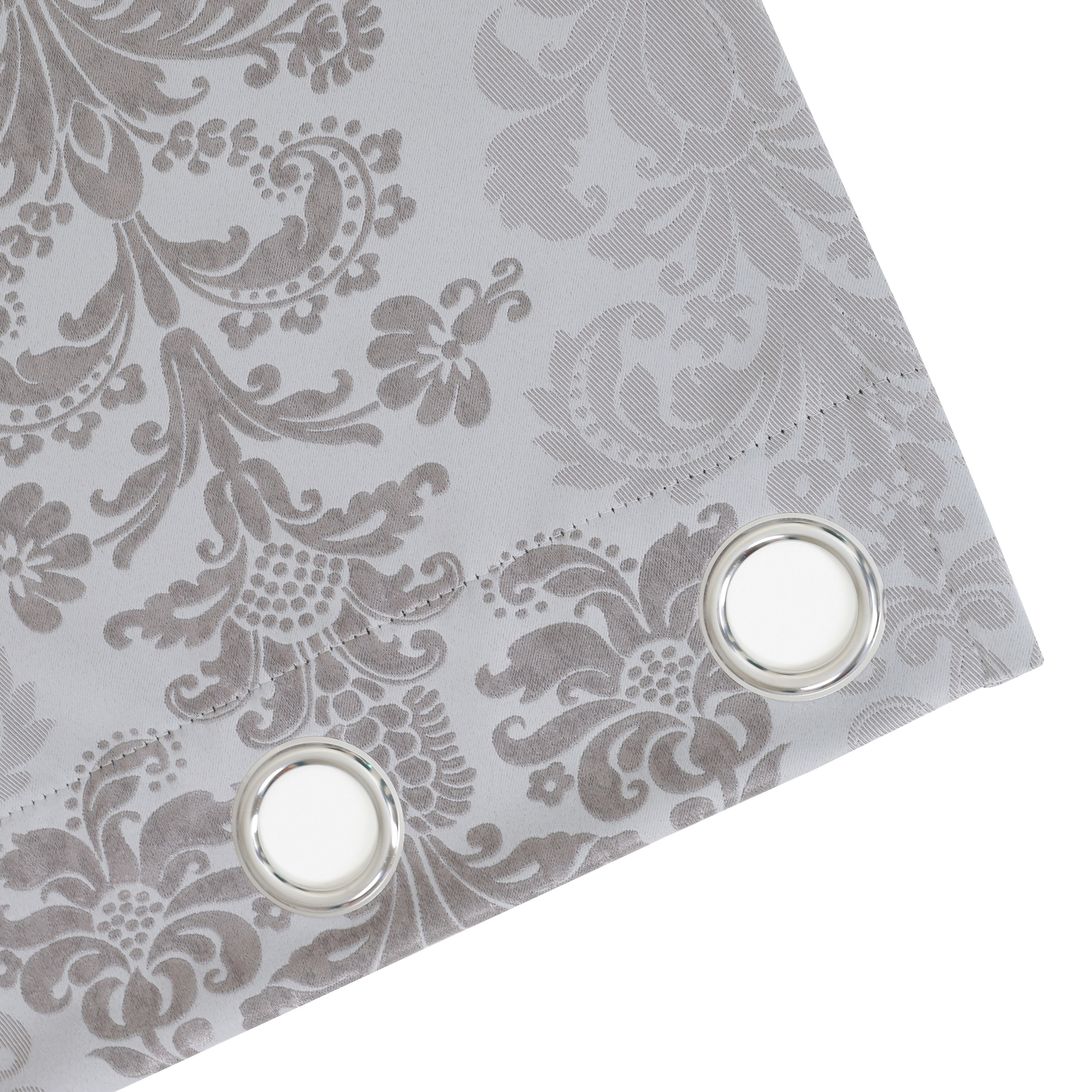 GOODproduct Rideau occultant »Mannfred« Œillet 1 cuis tlg. opaque, motif baroque, facile d'entretien, suspension à œillets