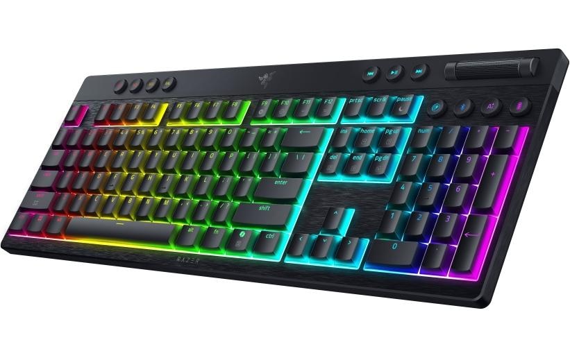 RAZER Clavier de jeu »BlackWidow V4 Low-profile HyperSpeed [Swiss Layout]« ()