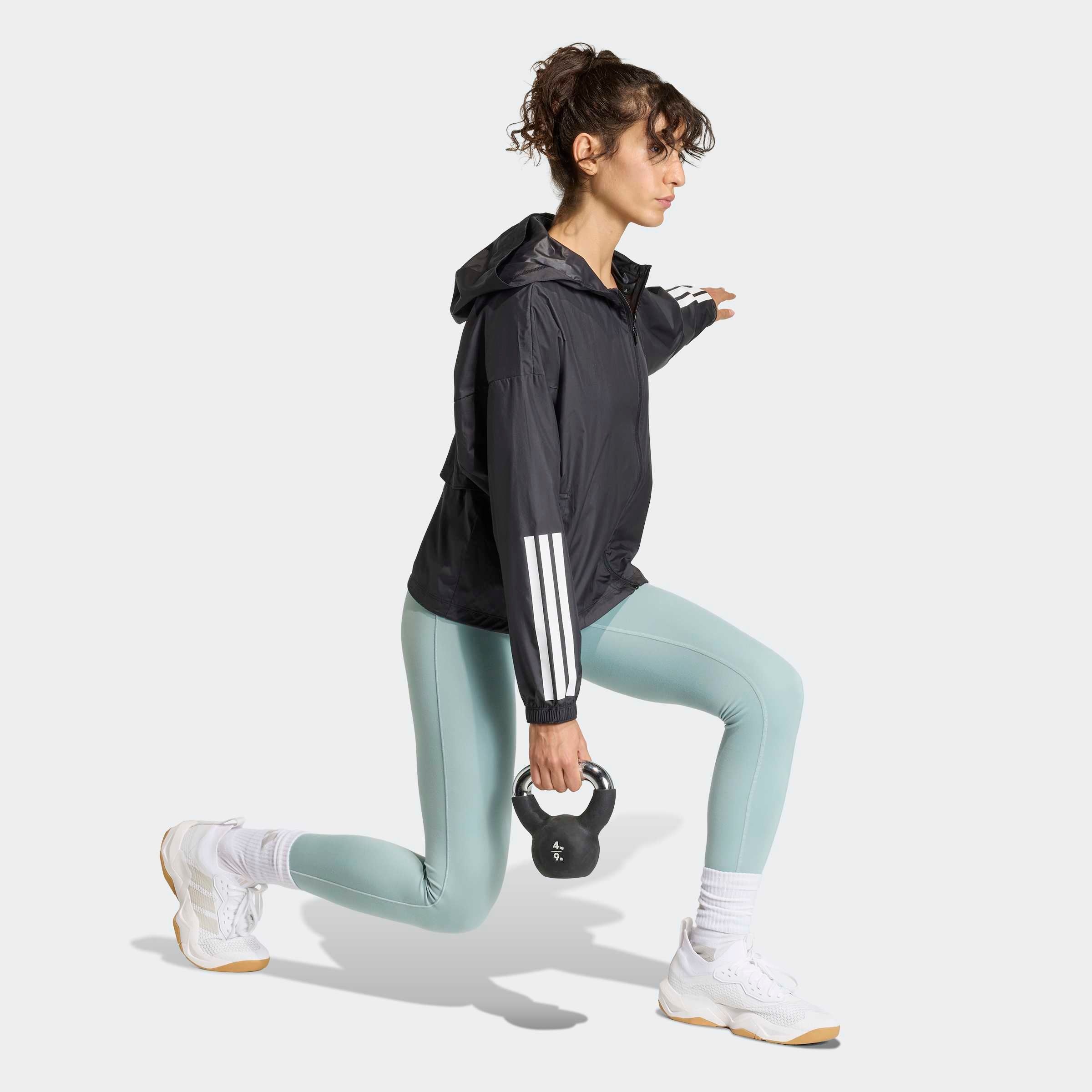adidas Performance Coupe-vent »HYG WINDY« pour adultes, avec fermeture éclair, en polyester
