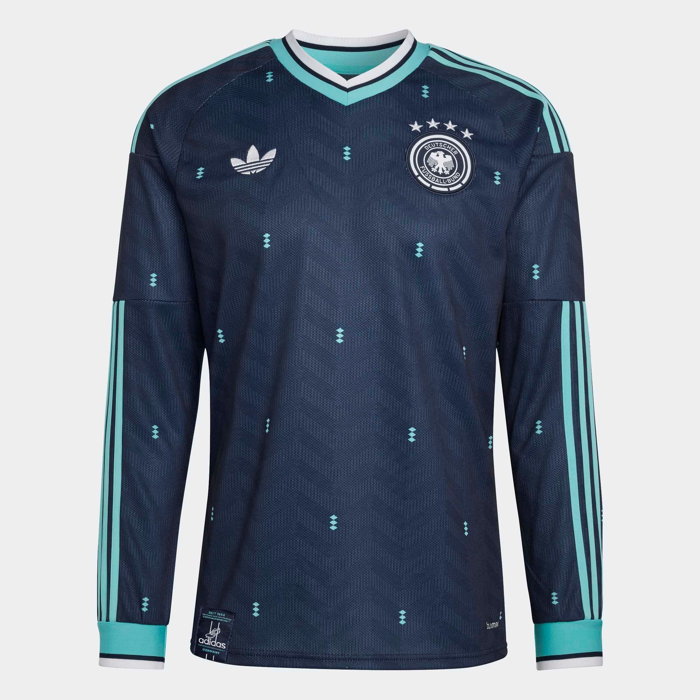 adidas Performance Maillot de foot »DFB A JSY L« avec encolure en V, technologie Climacool®, coupe ajustée