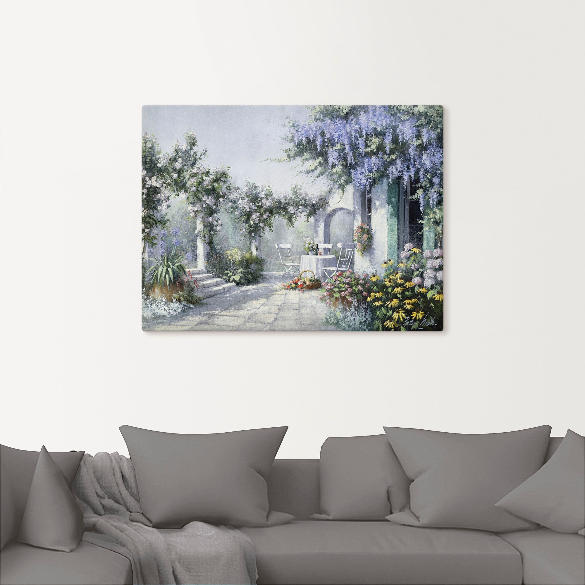 Artland Leinwandbild »Natürliche Magie« Garten 1 Stk. tlg. auf Holzrahmen gespannt