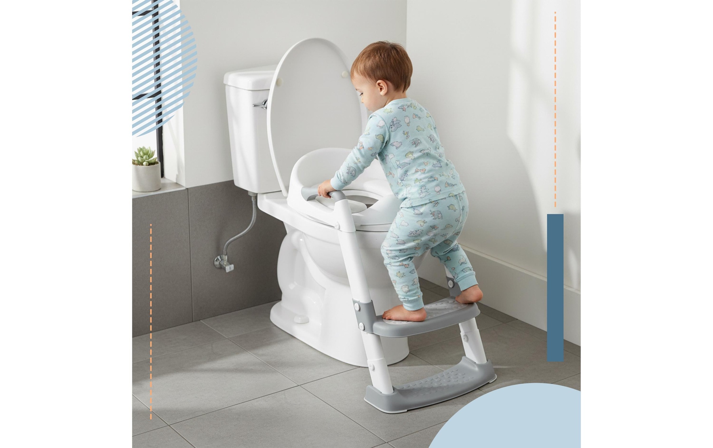 relaxdays Kinder-WC-Sitz »Toilettentrainer mit Treppe«