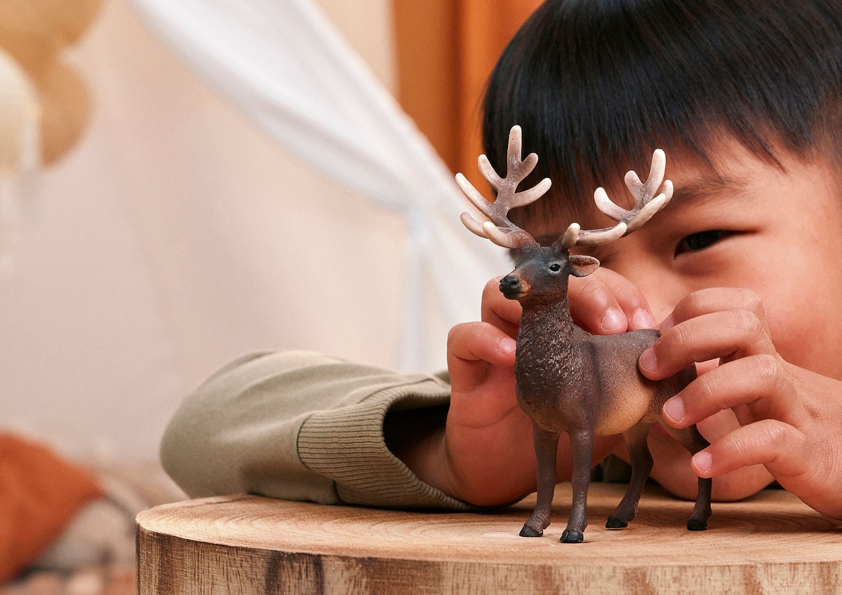 Schleich® Personnage de jeu »WILD LIFE, Amerikanischer Rothirsch (14992)«