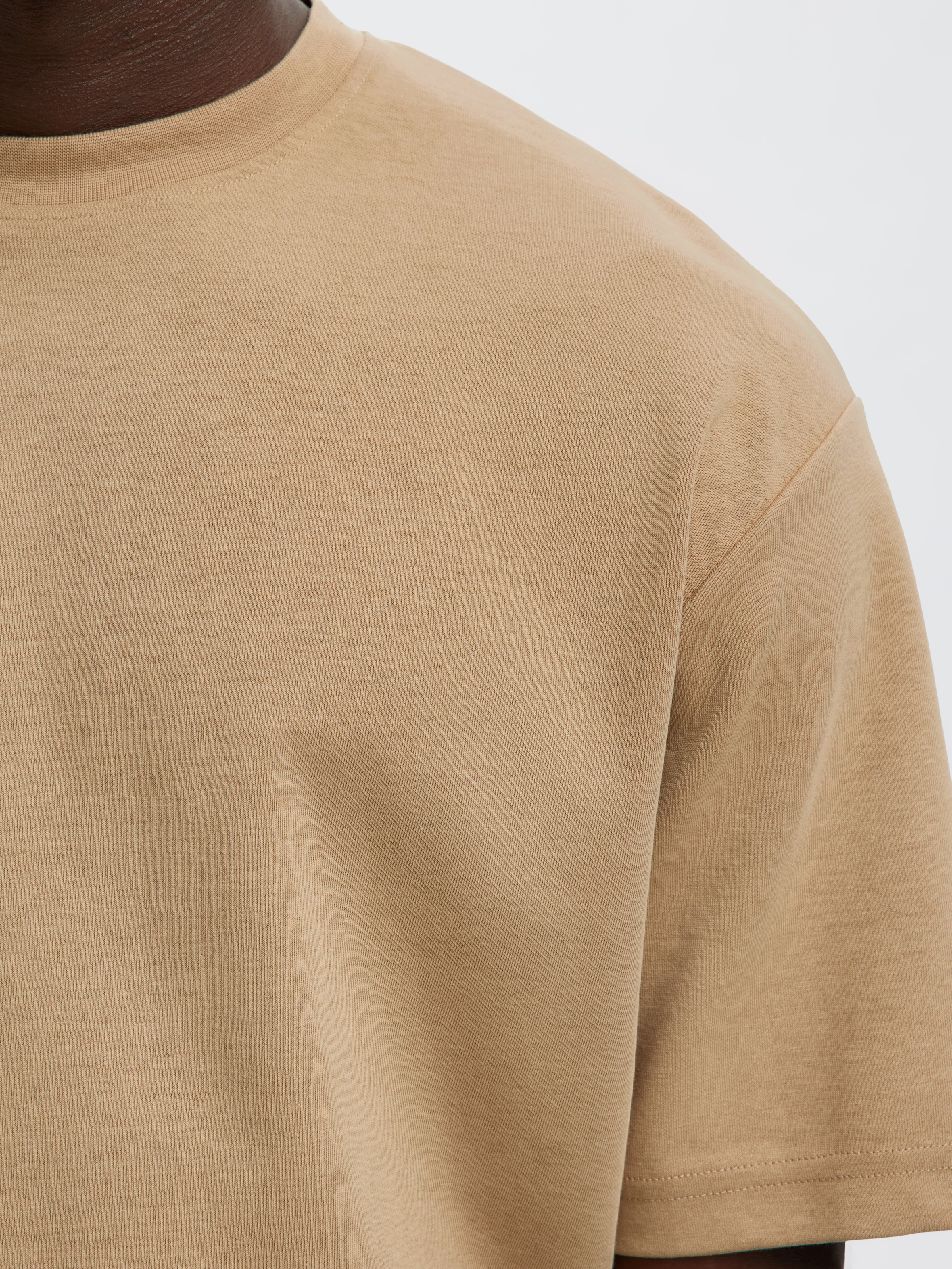 SELECTED Rundhalsshirt »SLHLOOSEOSCAR SS O-NECK TEE NOOS«