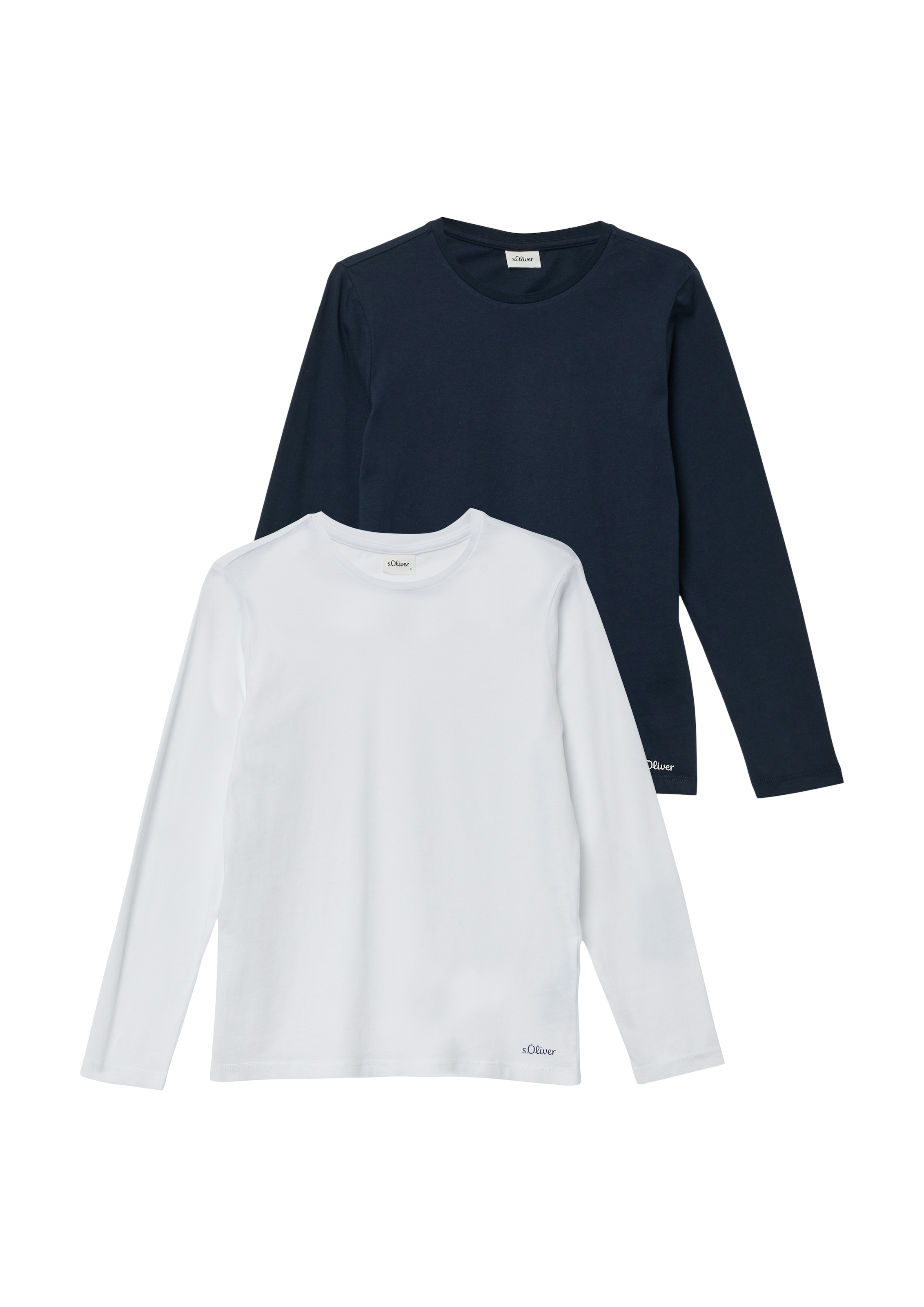s.Oliver Junior T-Shirt 2 Stk. 2er Pack, Unisex
