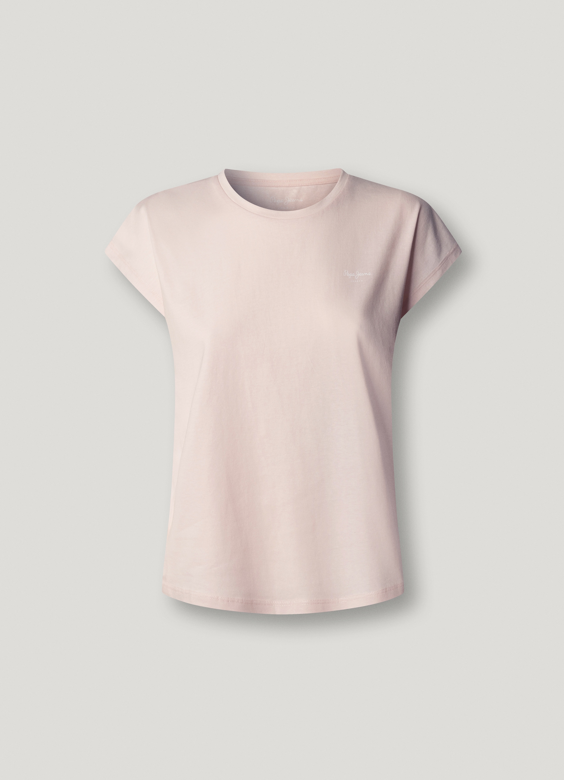 Pepe Jeans T-shirt »BLOOM« en slim fit, col rond