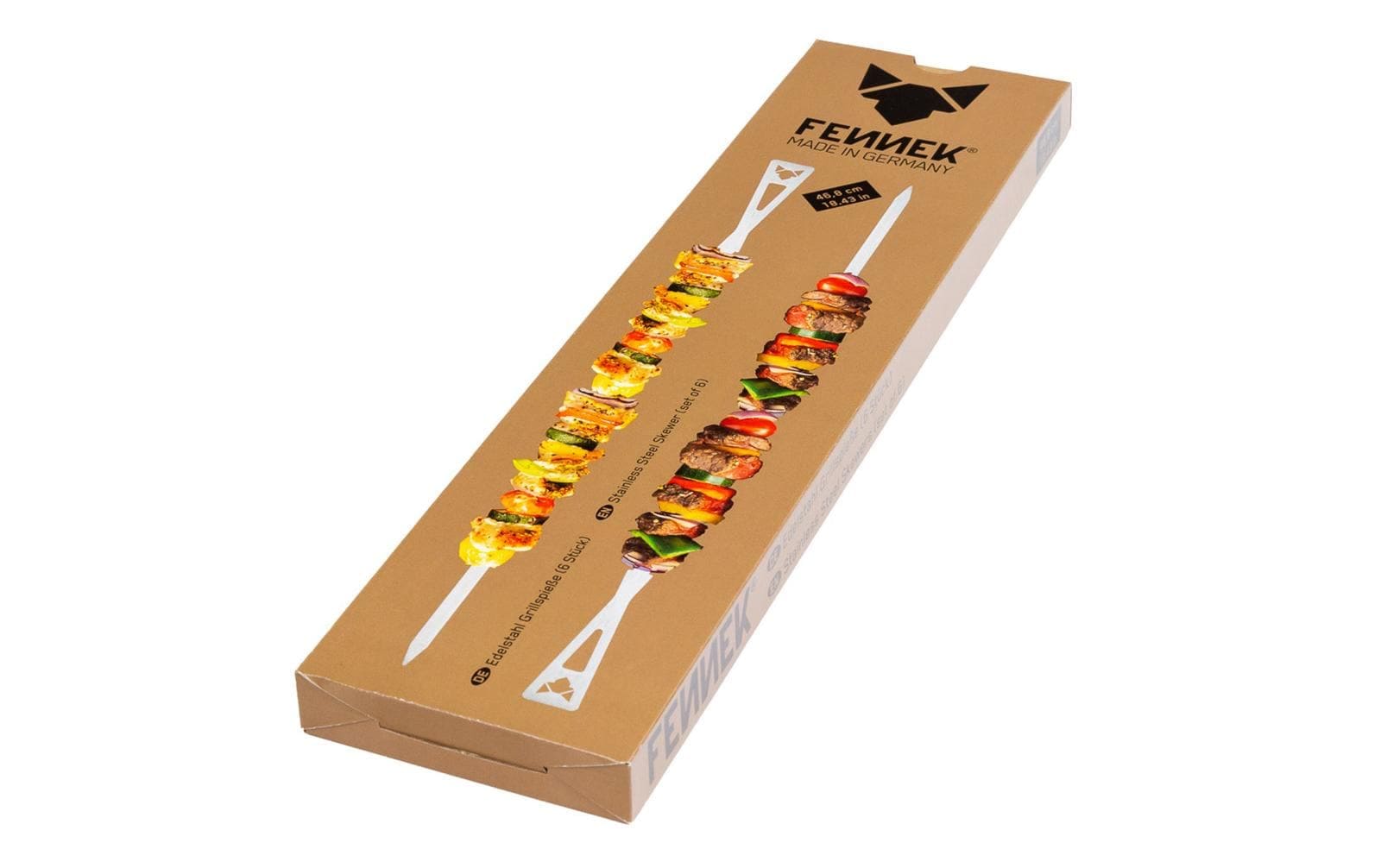Fennek Grill Broche à barbecue »Set lang, 6 Stück«