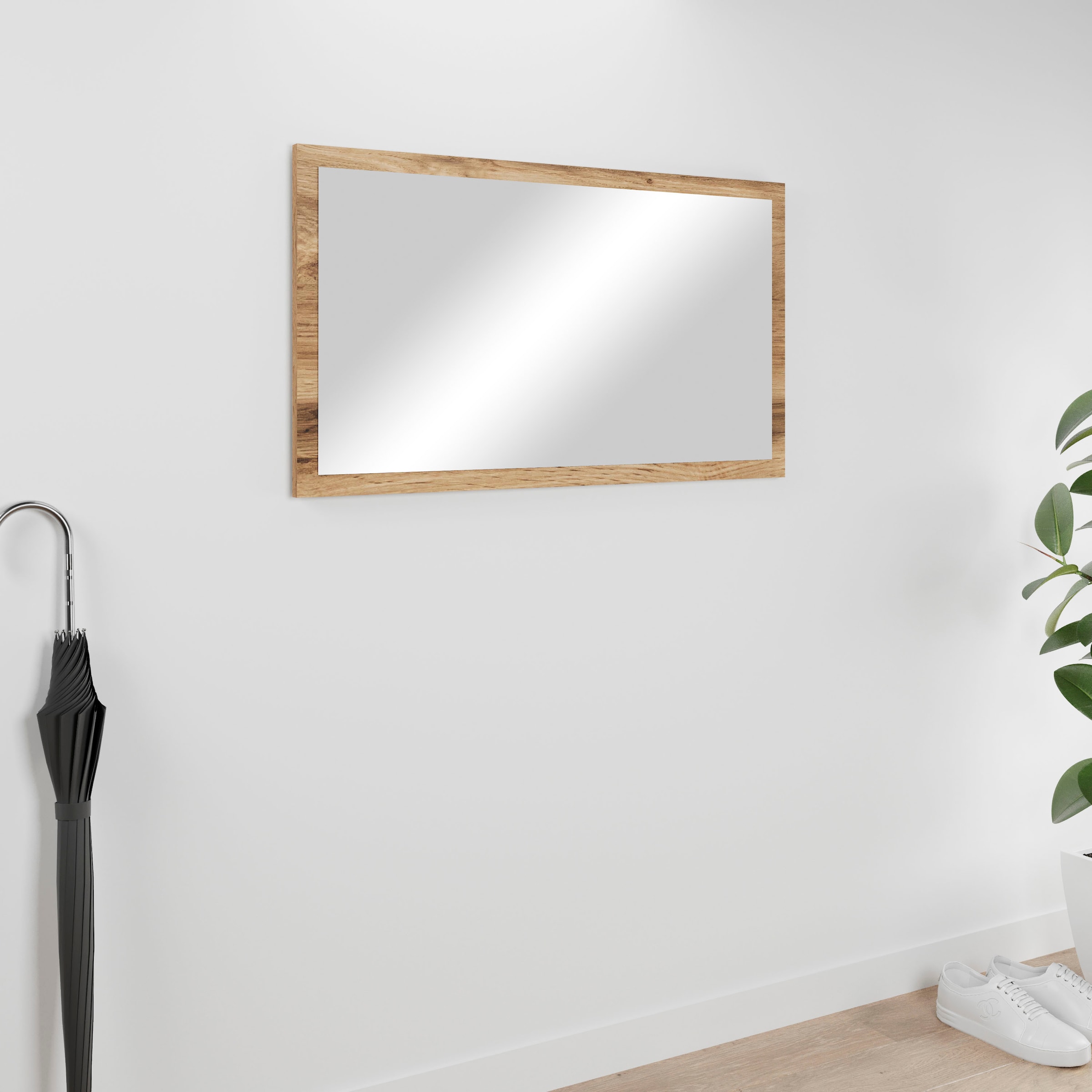 GOODproduct Garderobenspiegel »TOKYO/ PARIS« Garderobenspiegel Breite 40- 70cm, hochkant oder quer montierbar
