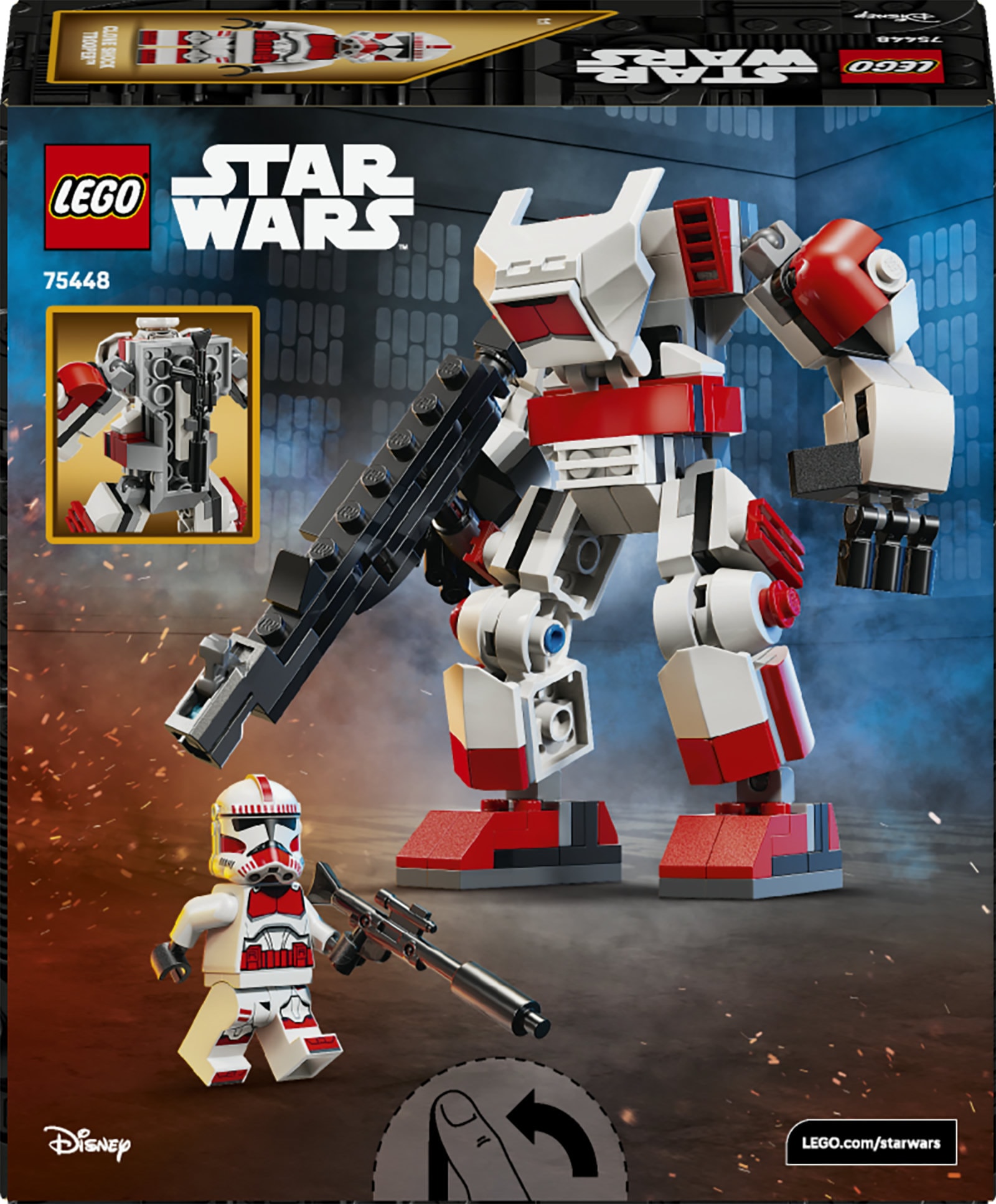 LEGO® Konstruktionsspielsteine »Klon-Schocktruppen Mech (75448), LEGO Star Wars«