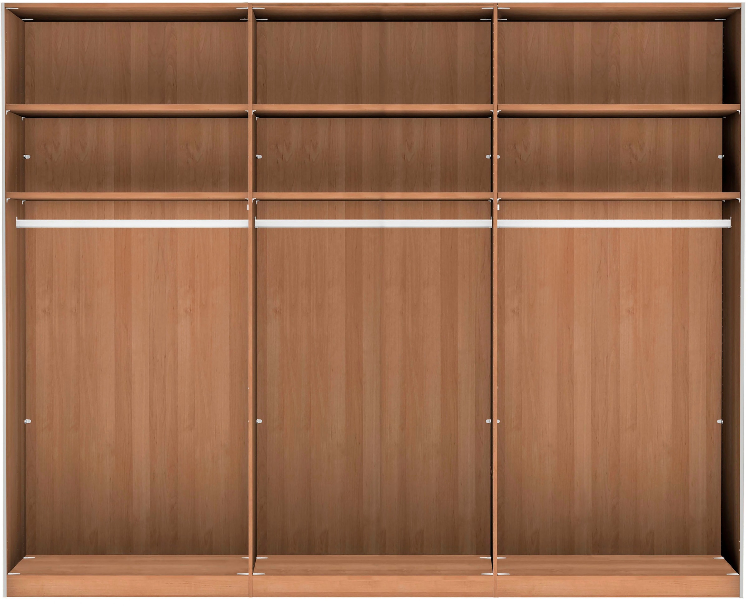 WIEMANN Armoire à portes coulissantes »Cardiff« mit massiven Holztüren und Glas