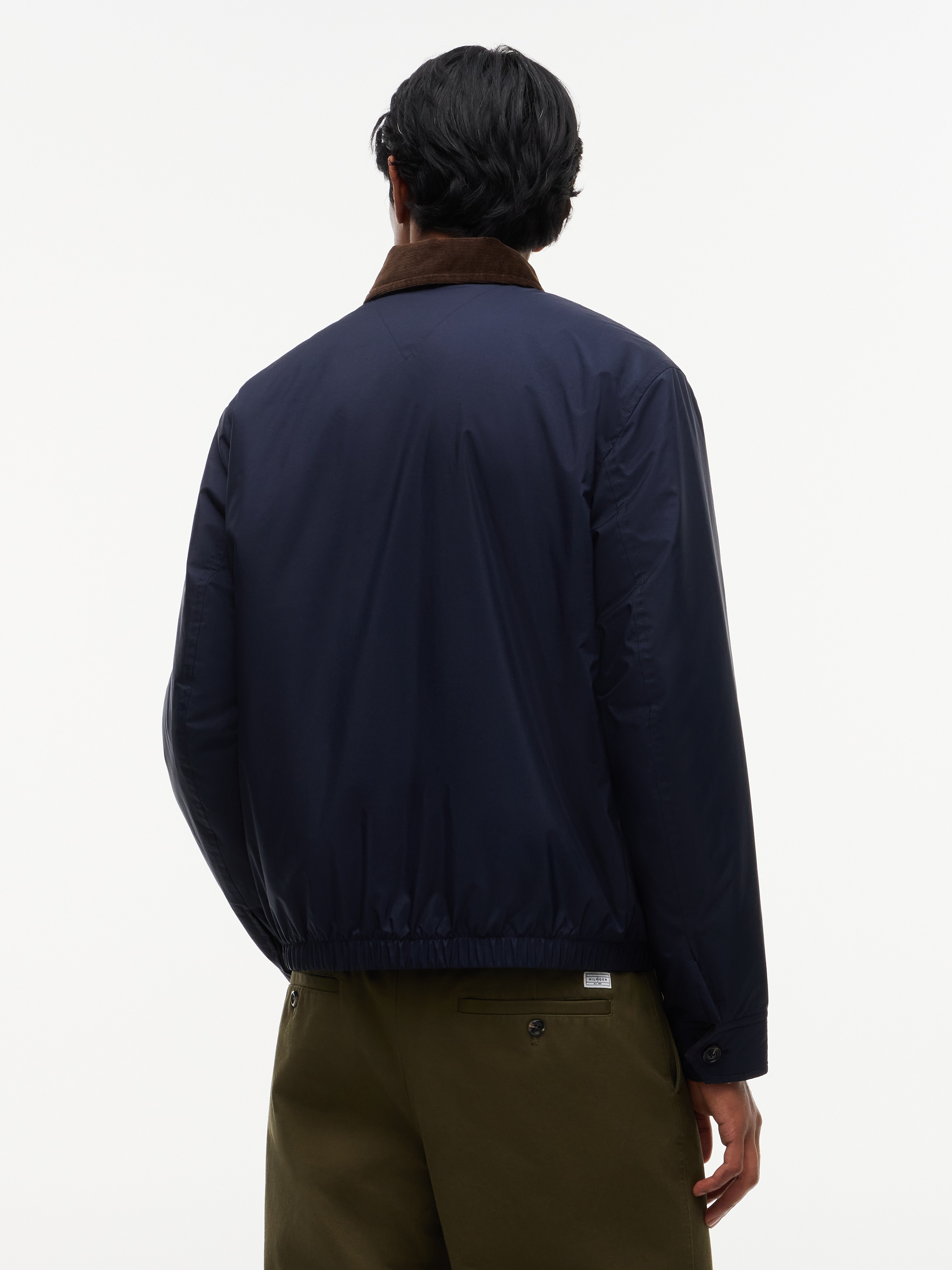 Tommy Hilfiger Blouson »SURPLUS PADDED IVY« mit elastischem Bund, kontrastfarbener Kragen