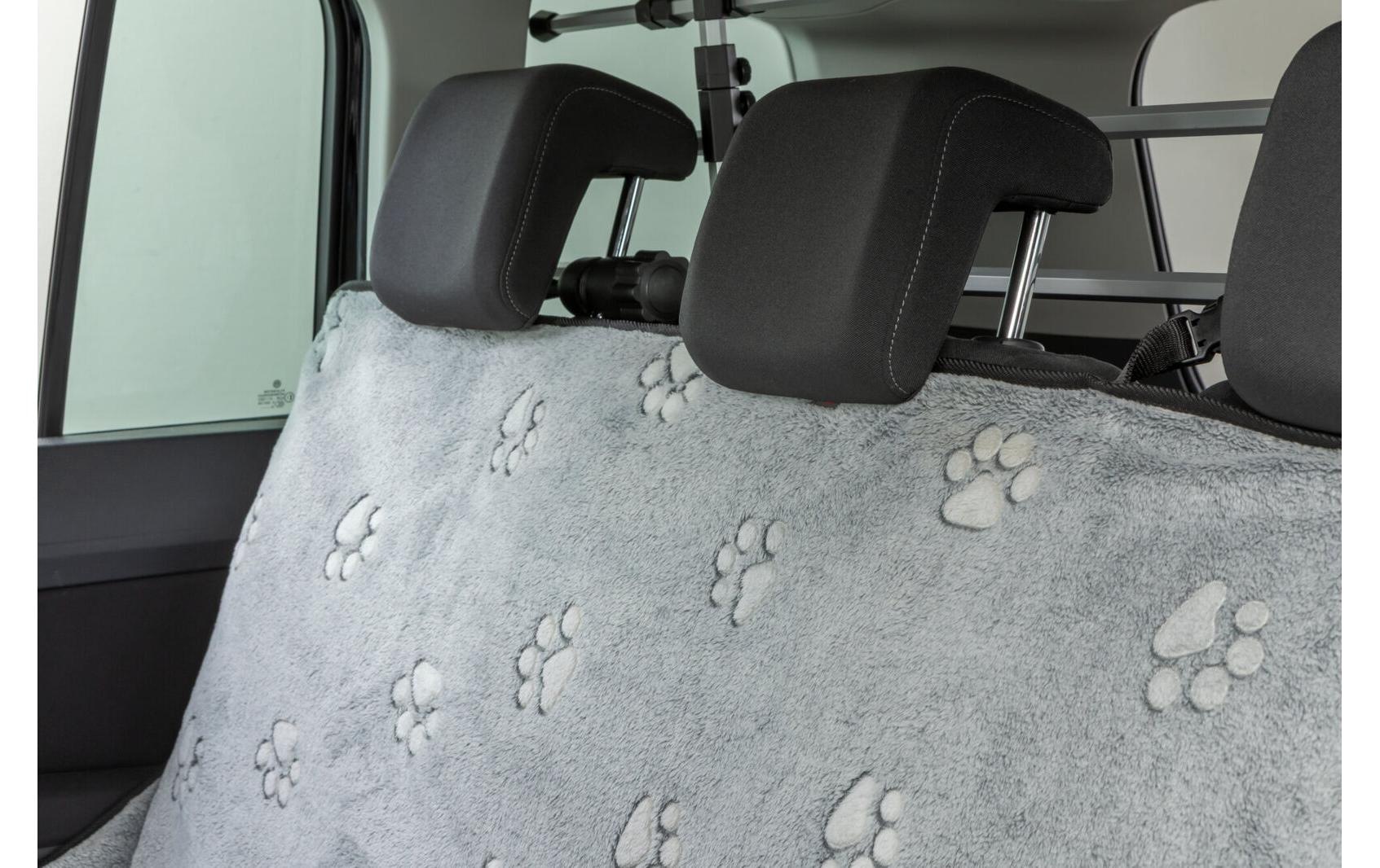 TRIXIE Autositzauflage »Fleece Pfotenmuster«