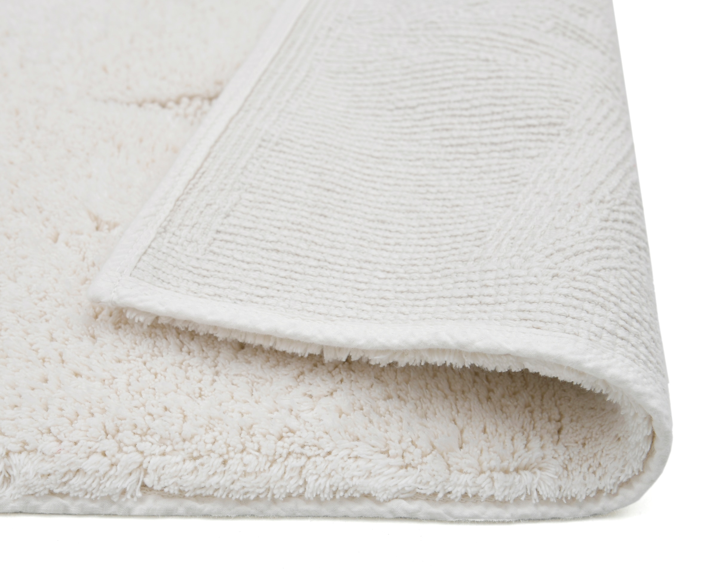 GOODproduct Tapis de bain »Marie, Badvorleger, Badezimmer Teppich« Höhe 13 mm revêtement antidérapant Résistant | compatible chauffage au sol tapis de bain, motif étoile, structure relief, aussi en set