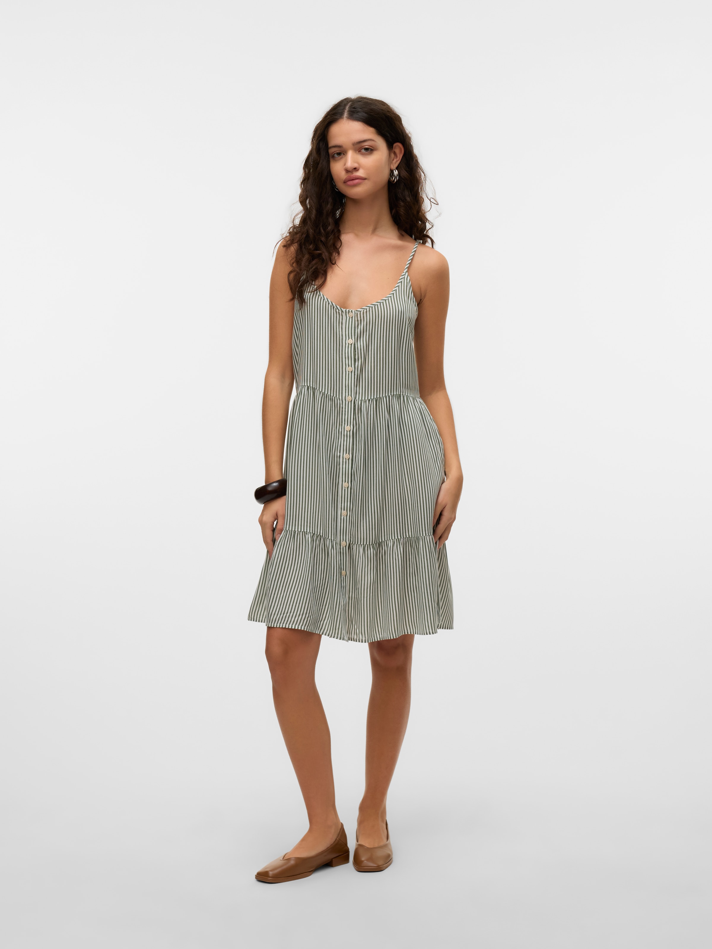 Vero Moda Robe à bretelles »VMBUMPY SHORT SINGLET DRESS WVN GA NOOS« Sommerkleid,