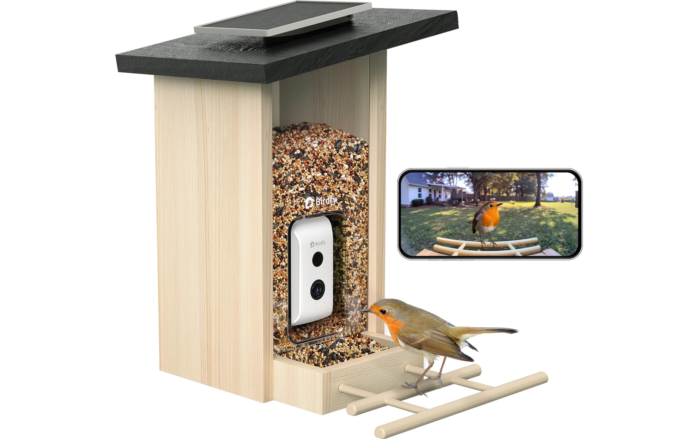 Birdfy Futterspender »mit AI-Kamera«