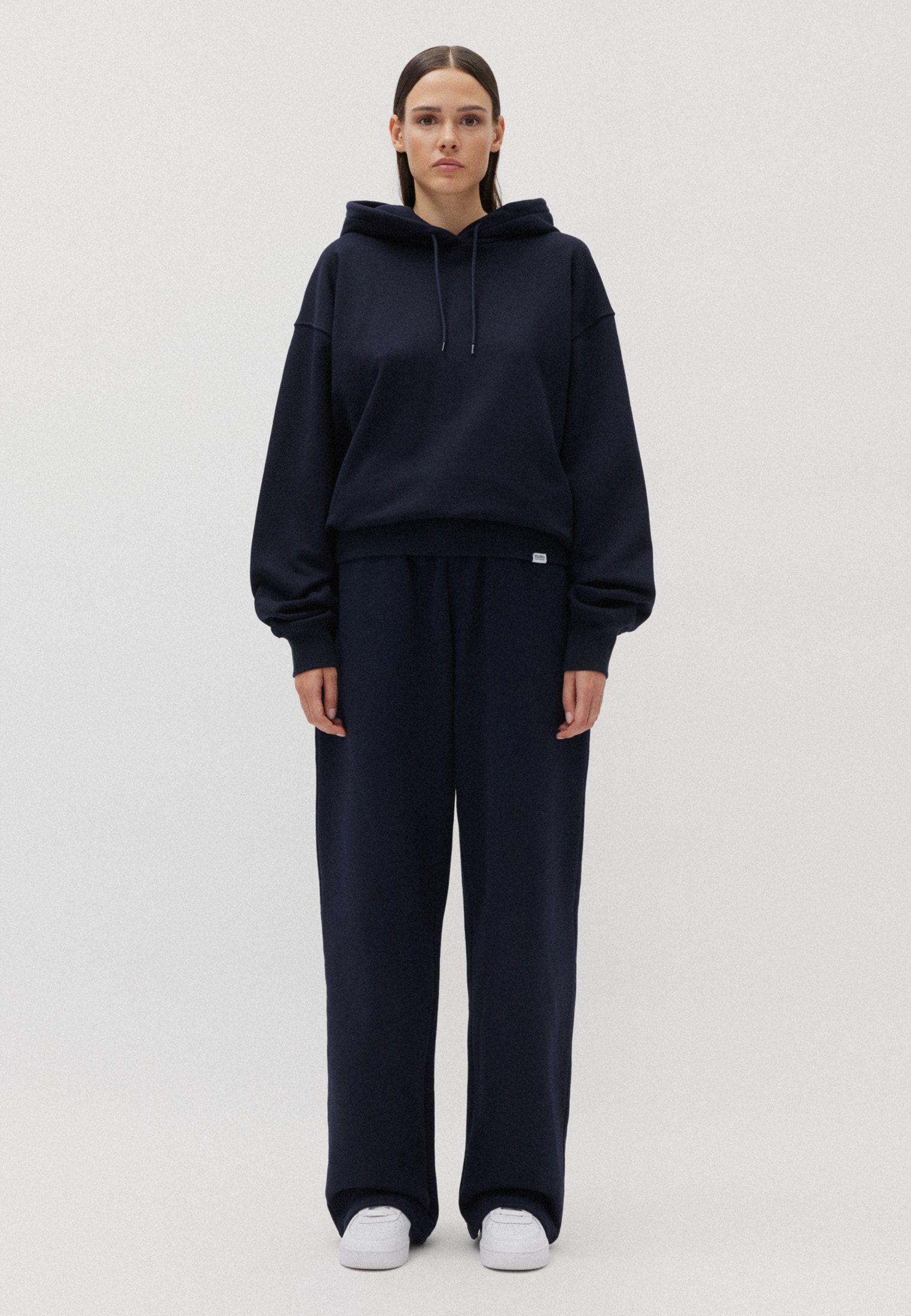 studio seidensticker Sweatshirt »Studio« Langarm Kapuze Uni