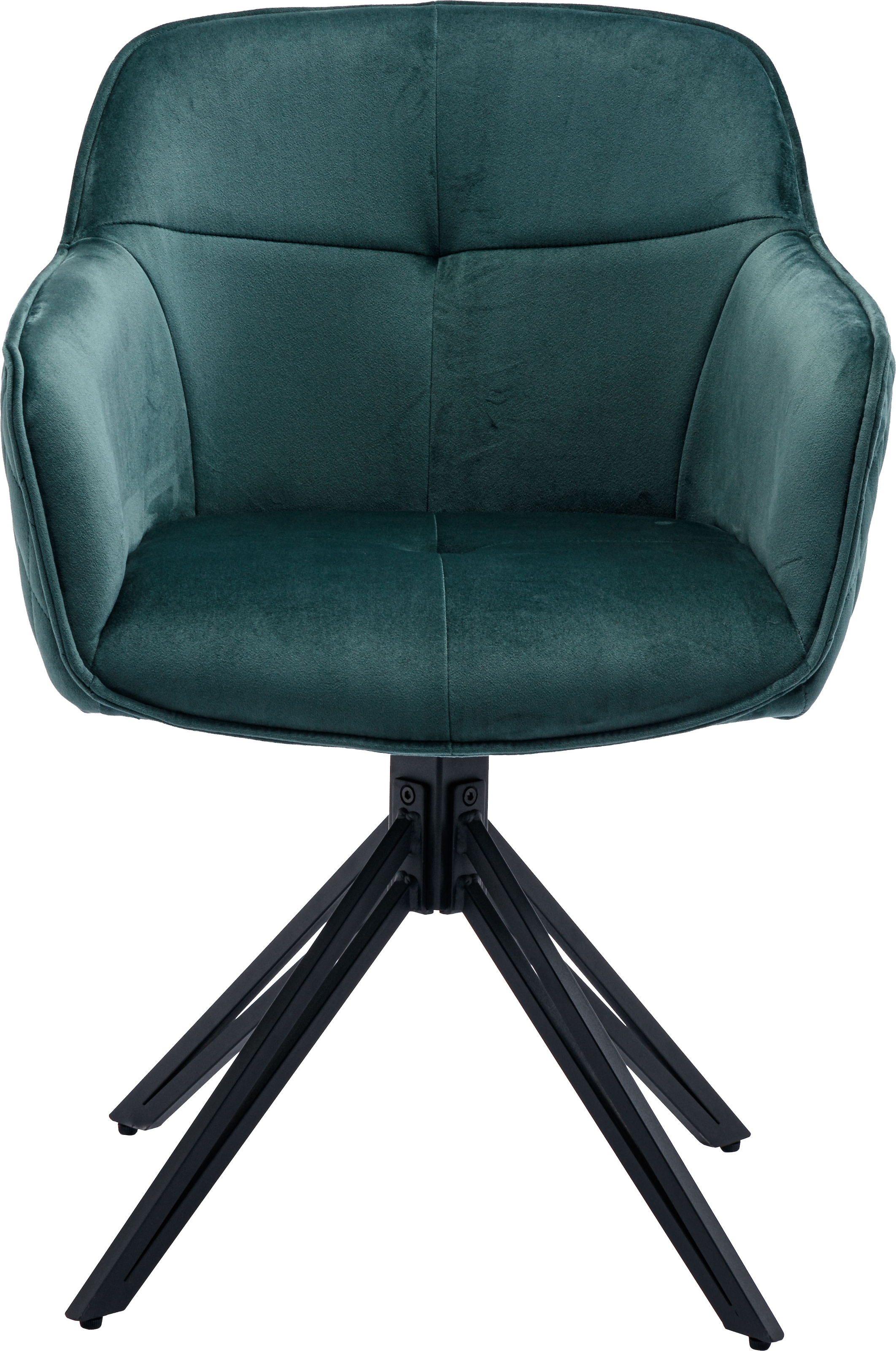 Stolkom Chaise avec accoudoirs »Emma« (Packung) 1 cuis180 grad drehbar mit Auto-Return