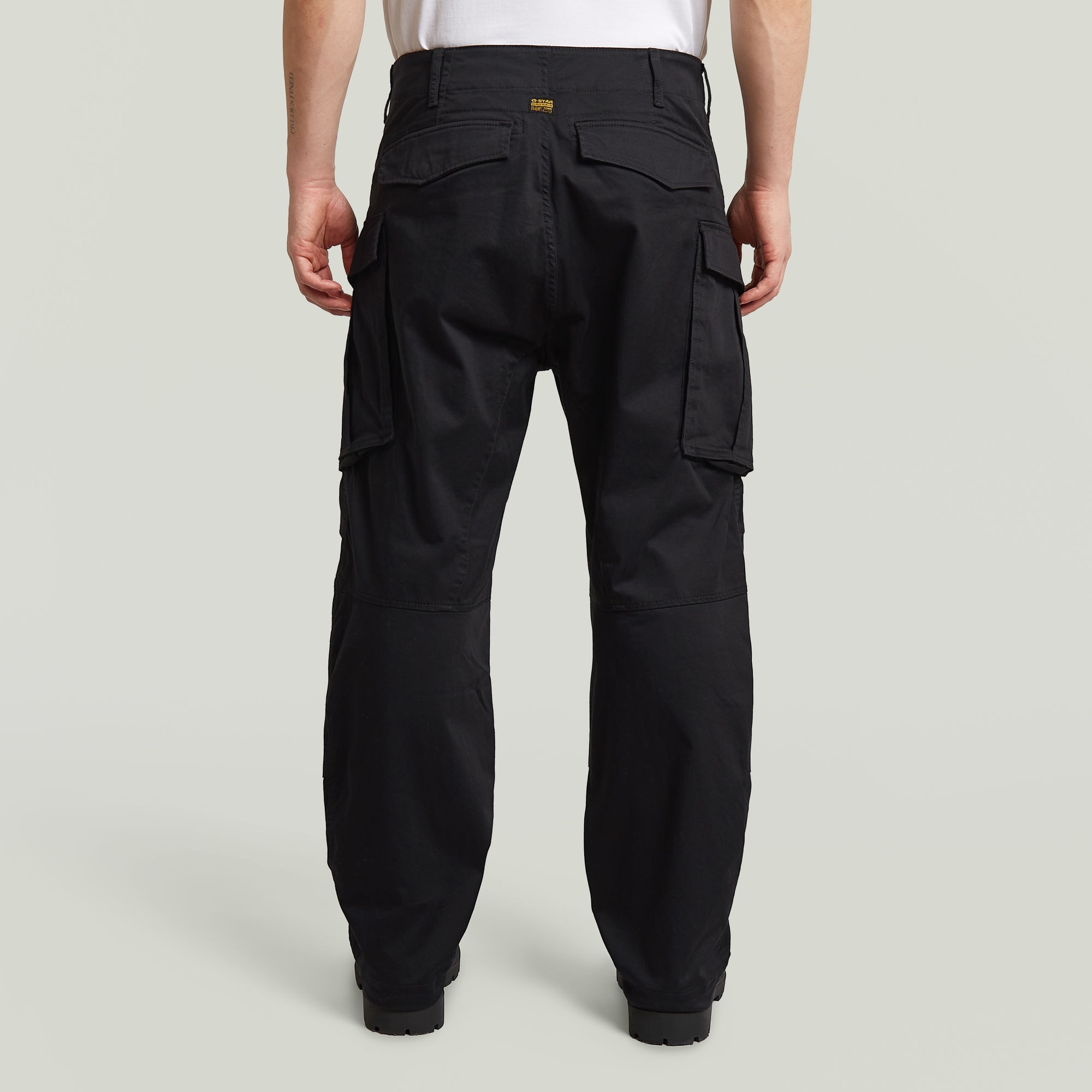 G-STAR Pantalon cargo »Rovic 3D Relaxed«  taille basse, mélange de coton avec une teneur en stretch
