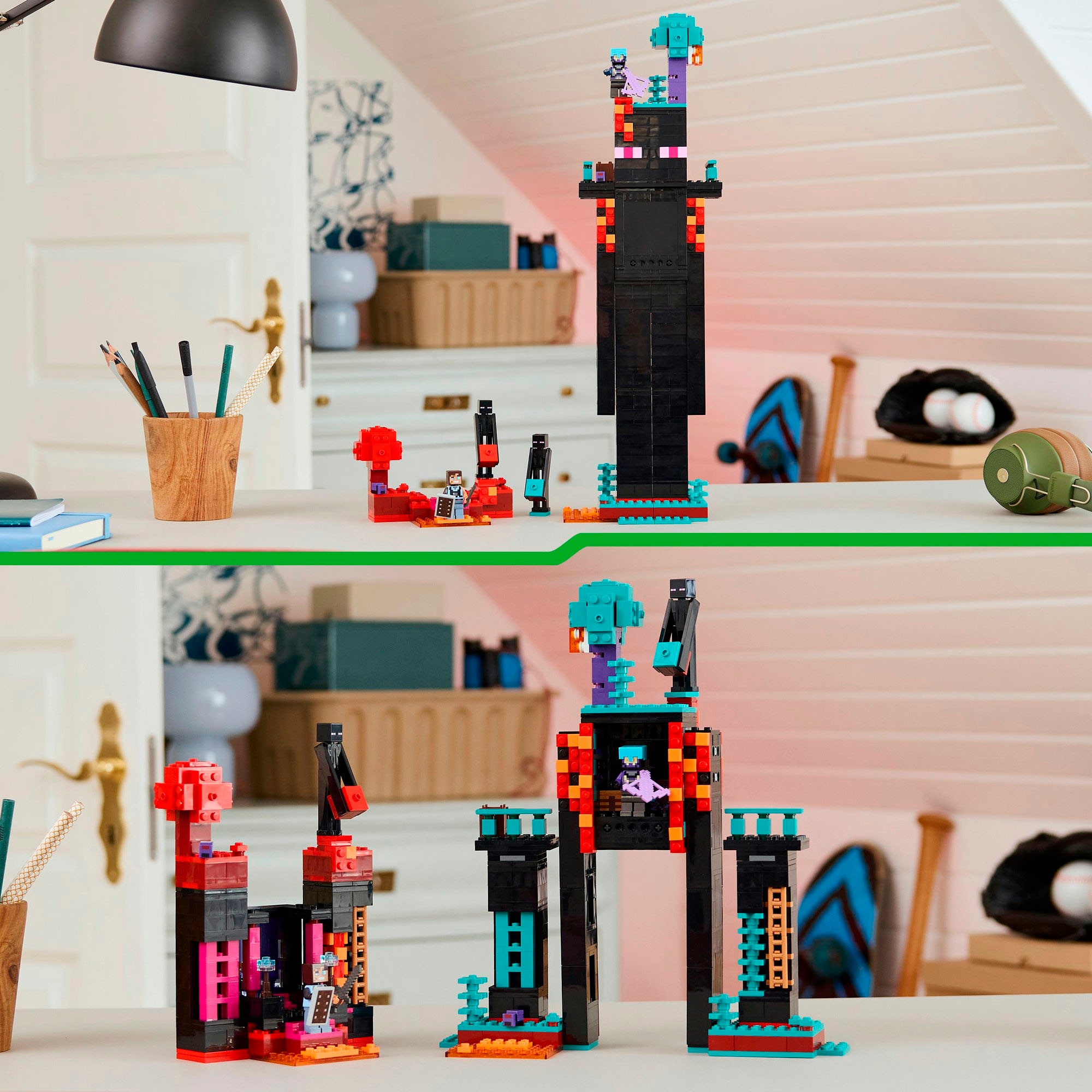 LEGO® Konstruktionsspielsteine »Der Enderman-Turm (21279), LEGO Minecraft« Made in Europe