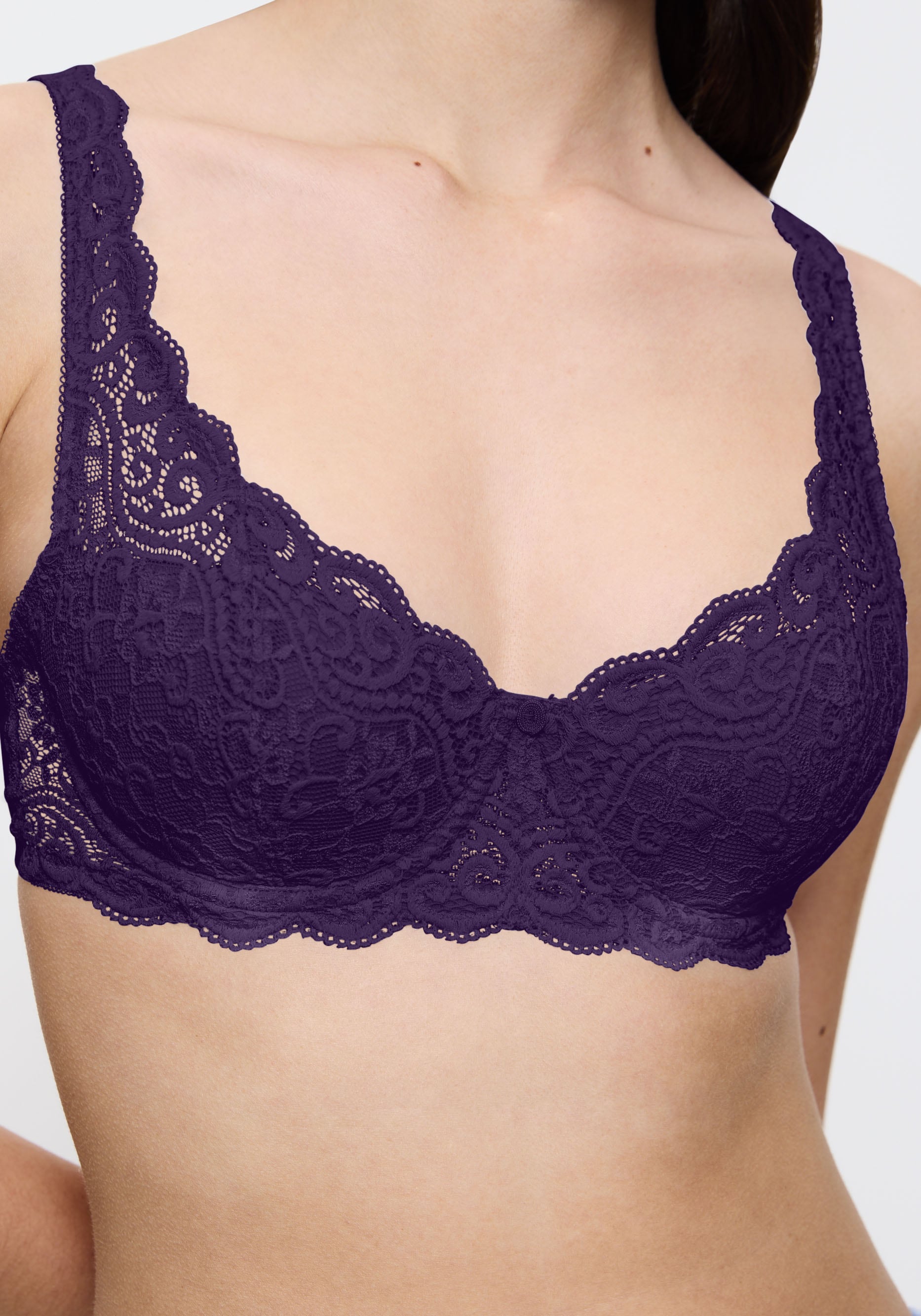 Triumph Balconette-BH »Amourette« Stretch-Spitze, weich, feminin, breite Träger