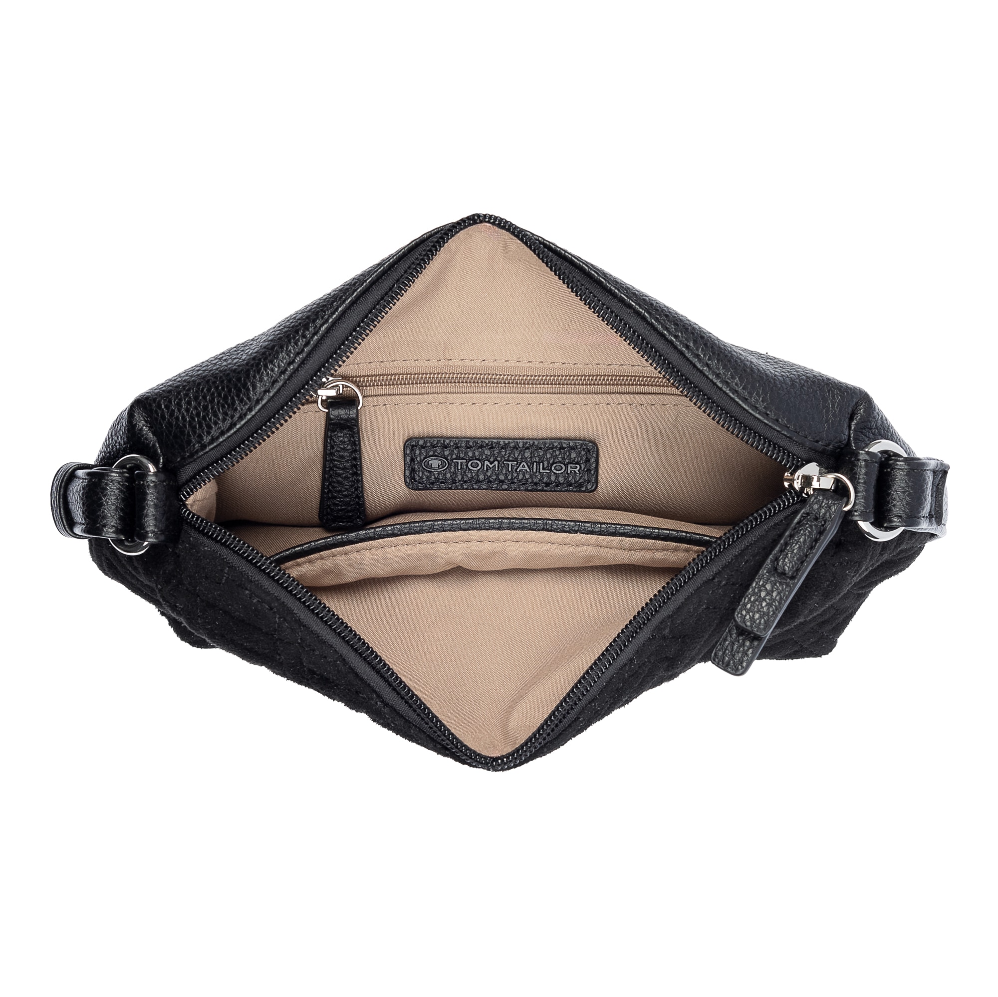 TOM TAILOR Handtasche »Xanthia« Damen Umhängetasche mit Prägung