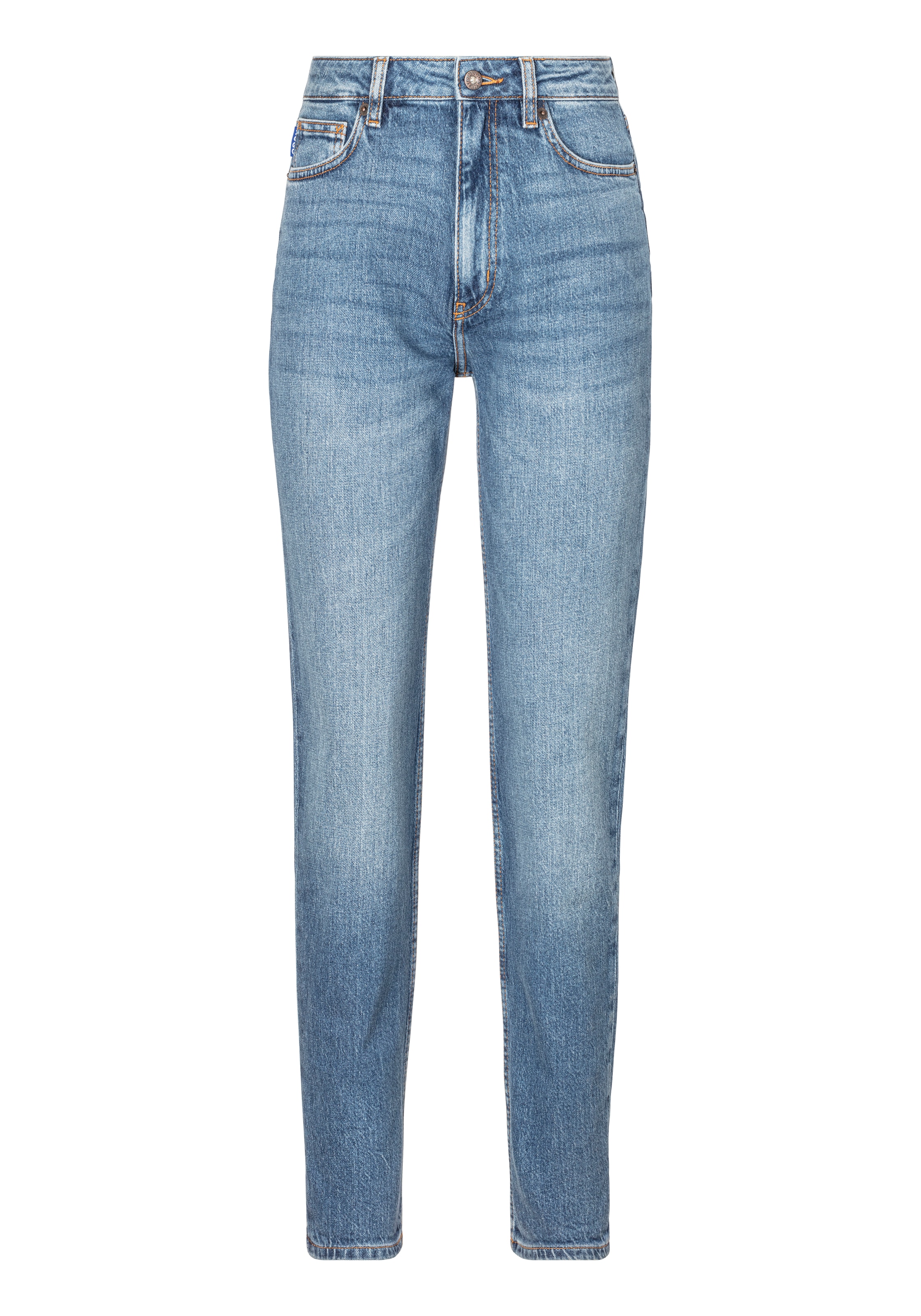 HUGO Blue Jeans mom »Noe« Straight Fit Jeans mit hoher Leibhöhe